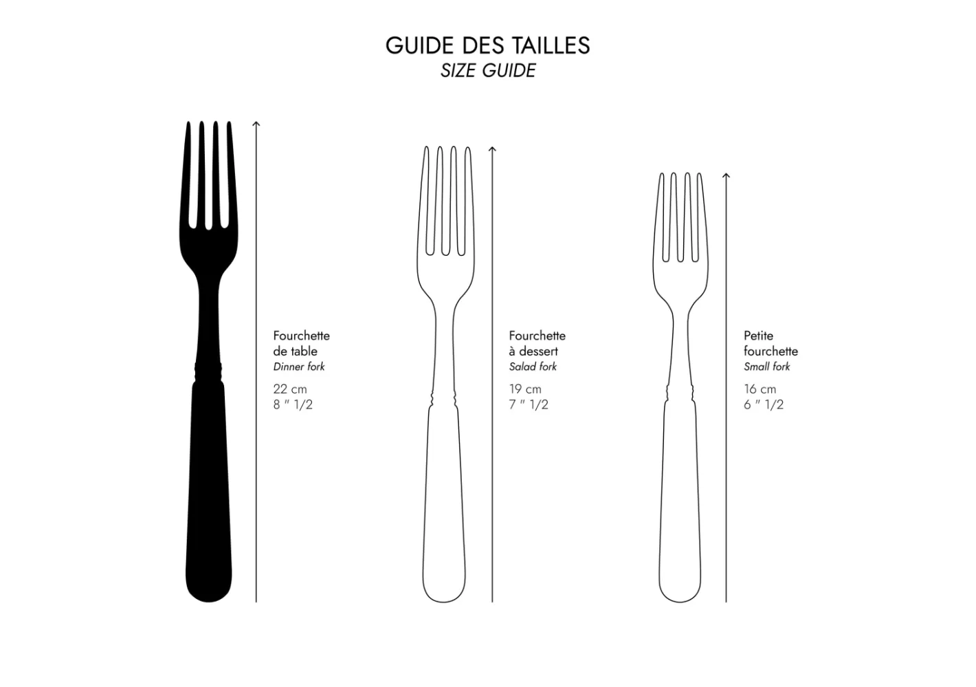 Sabre Paris Dinner Fork>Djembe, Faux Horn