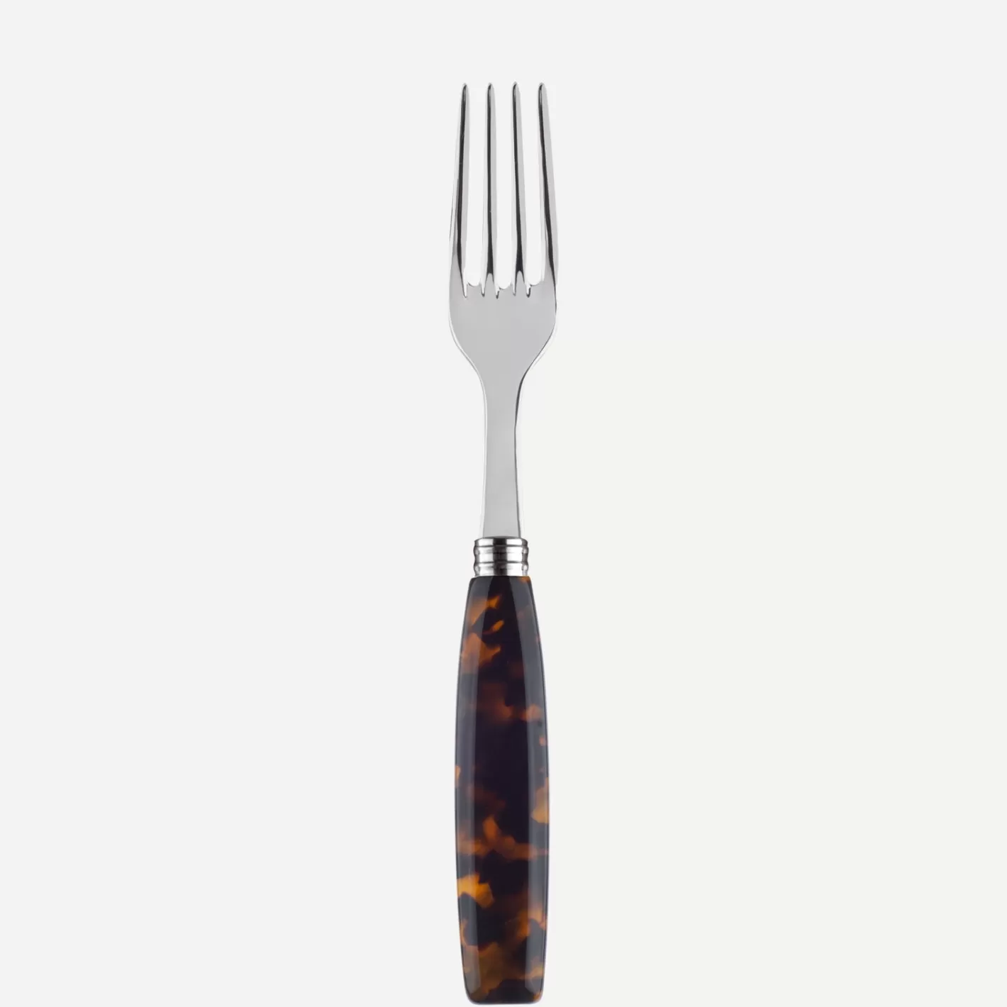 Sabre Paris Dinner Fork>Djembe, Faux Tortoise