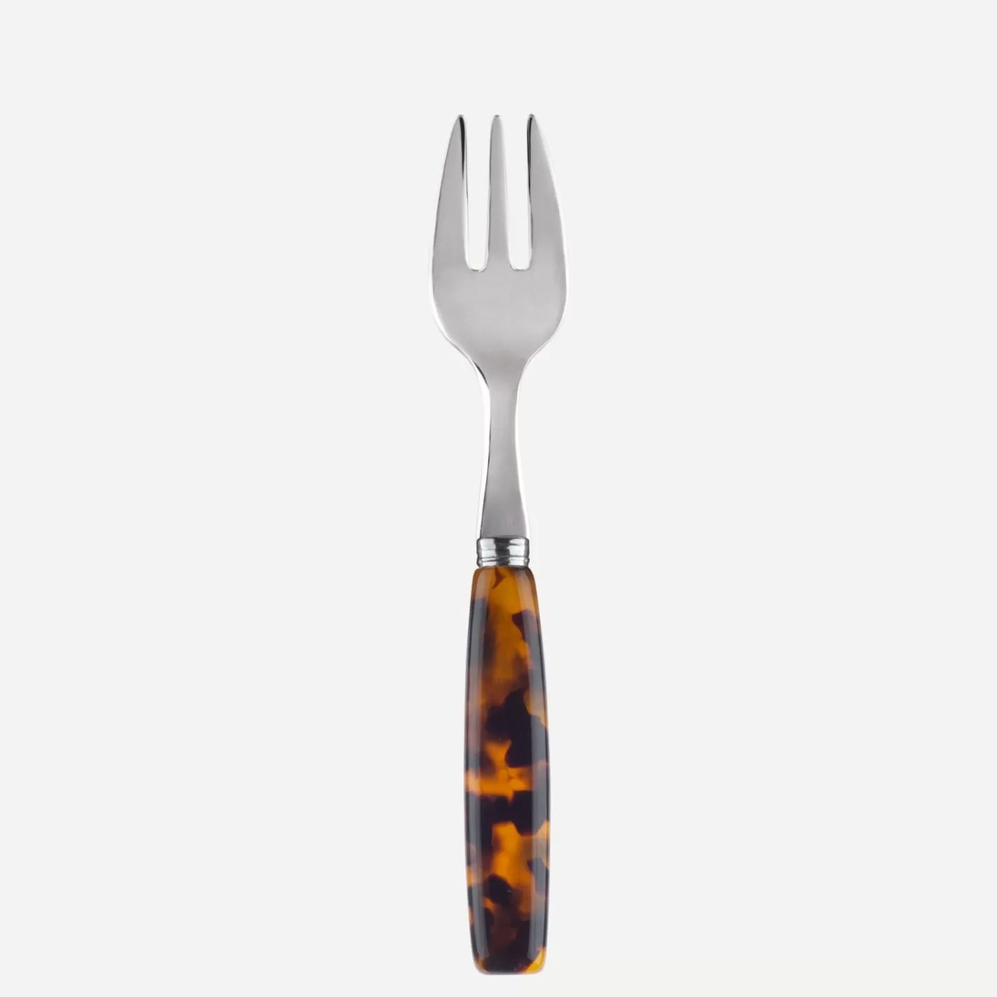 Sabre Paris Oyster Fork>Djembe, Faux Tortoise