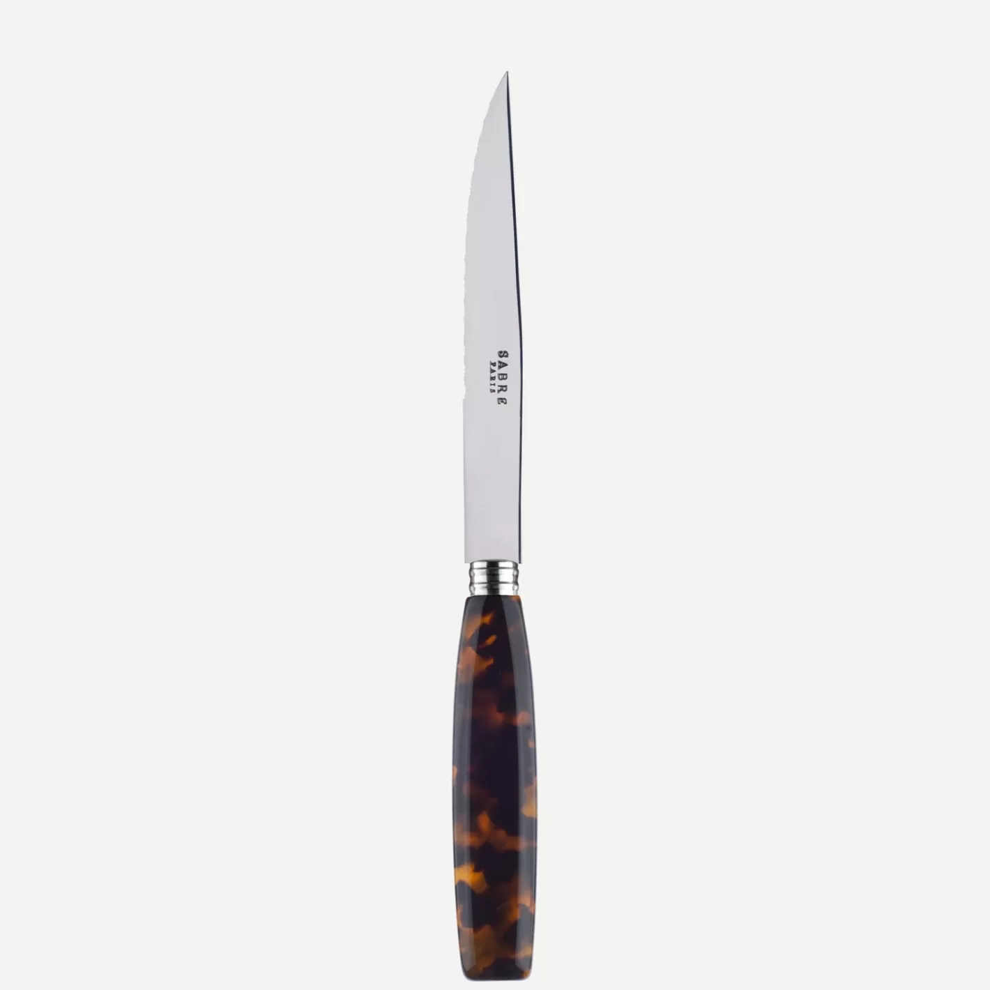 Sabre Paris Steak Knife>Djembe, Faux Tortoise