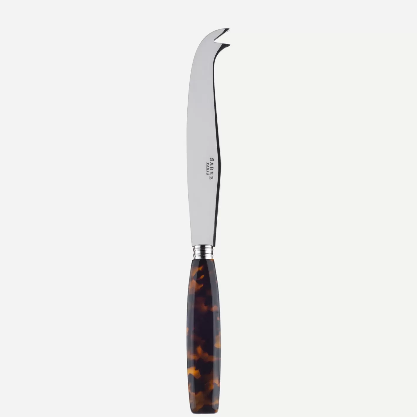 Sabre Paris Cheese Knife>Djembe, Faux Tortoise