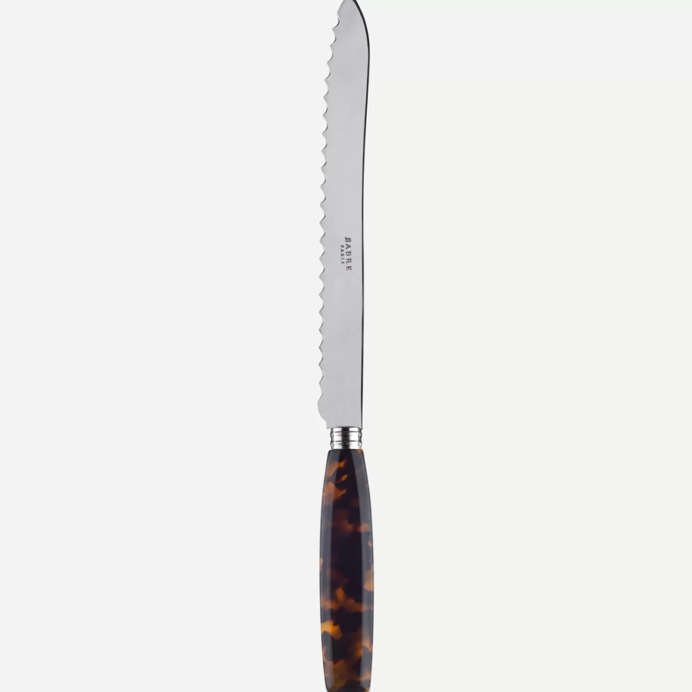 Sabre Paris Bread Knife>Djembe, Faux Tortoise