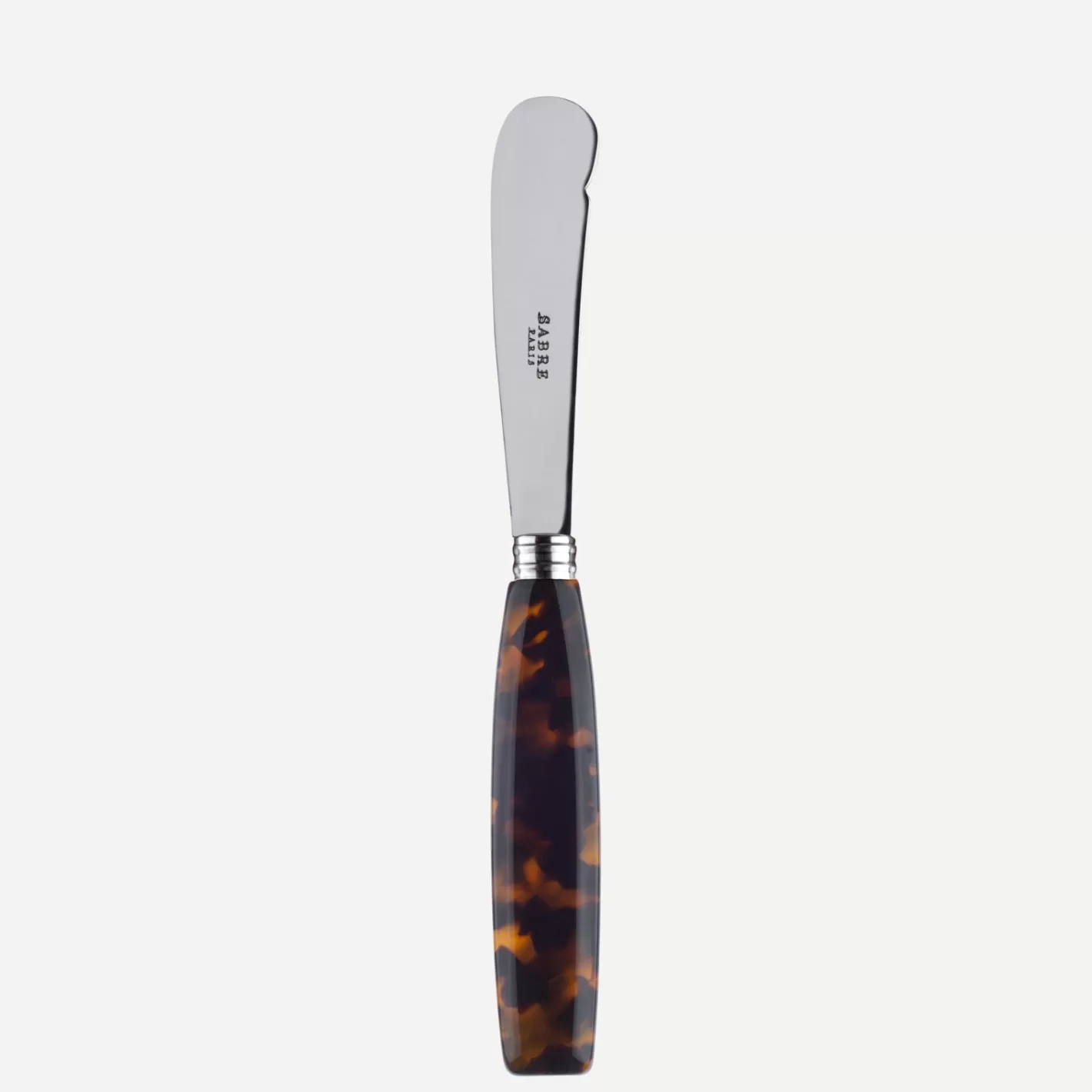 Sabre Paris Butter Knife>Djembe, Faux Tortoise