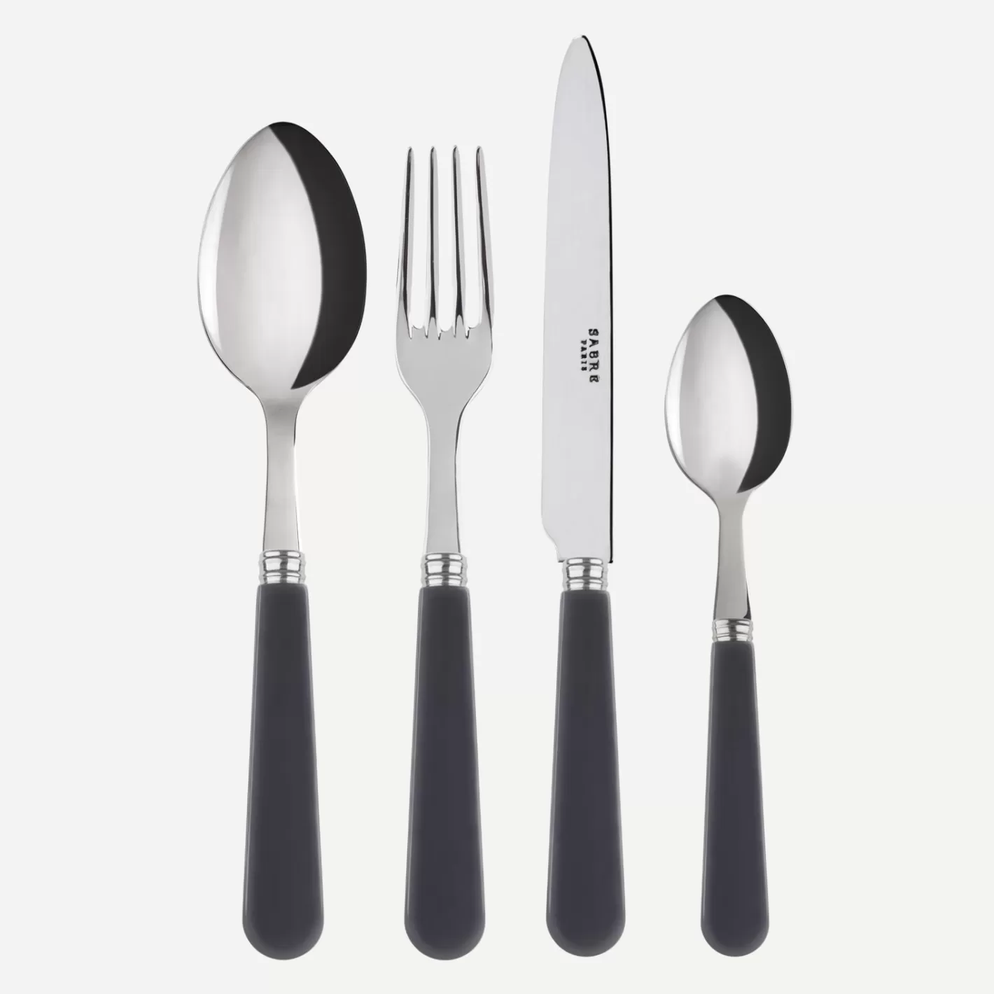 Sabre Paris Set Of 4 Pieces>Duo, Dark grey