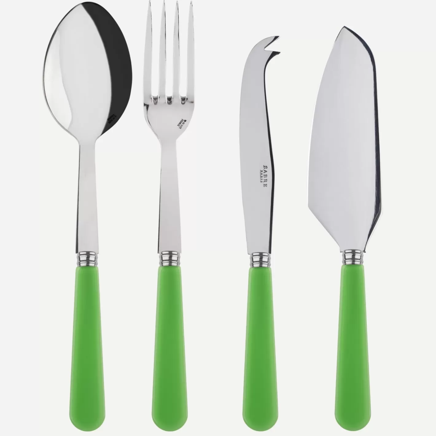 Sabre Paris Set Of 4 Must-Have Serving Pieces>Duo, Garden green