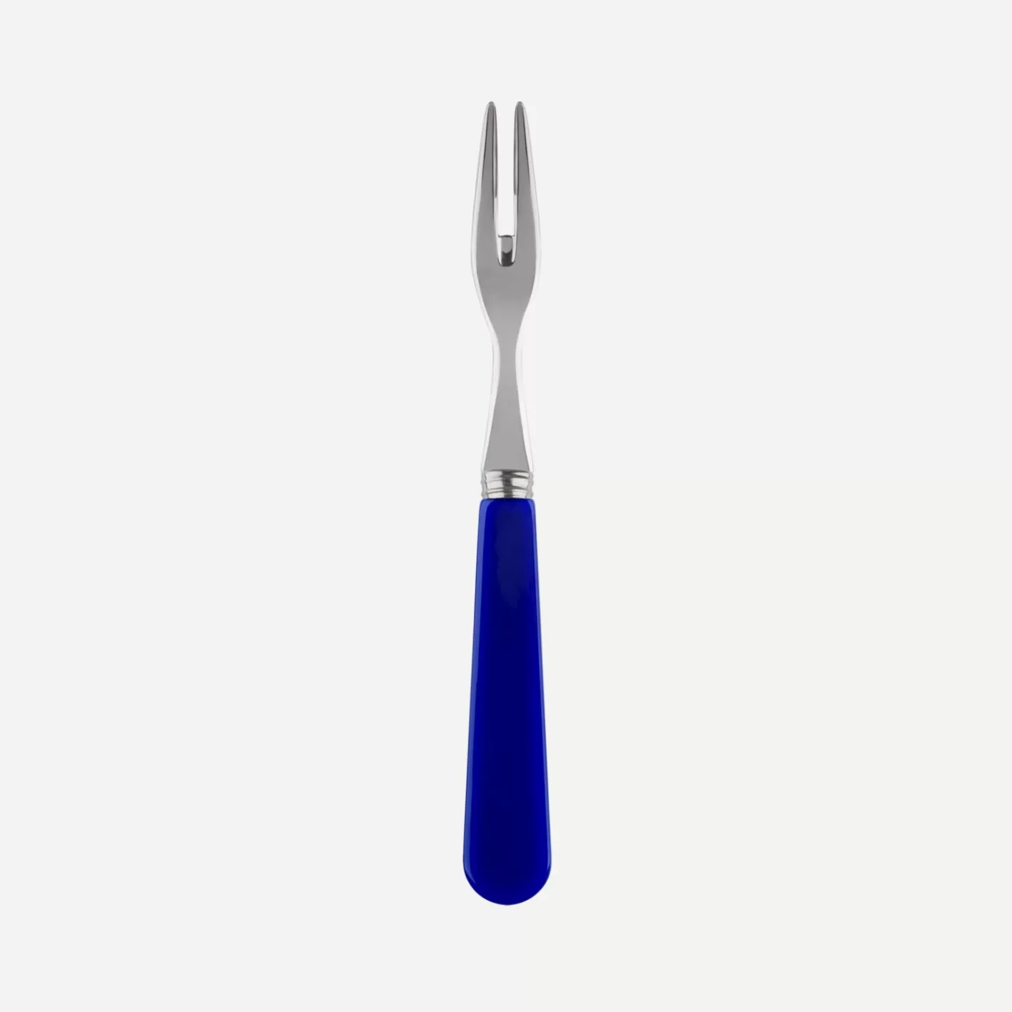 Sabre Paris Cocktail Fork>Duo, Lapis blue