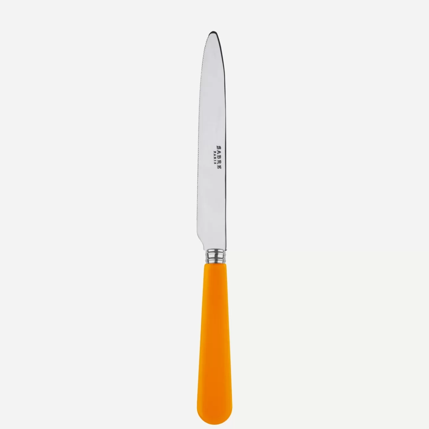 Sabre Paris Serrated Dinner Knife Blade>Duo, Orange