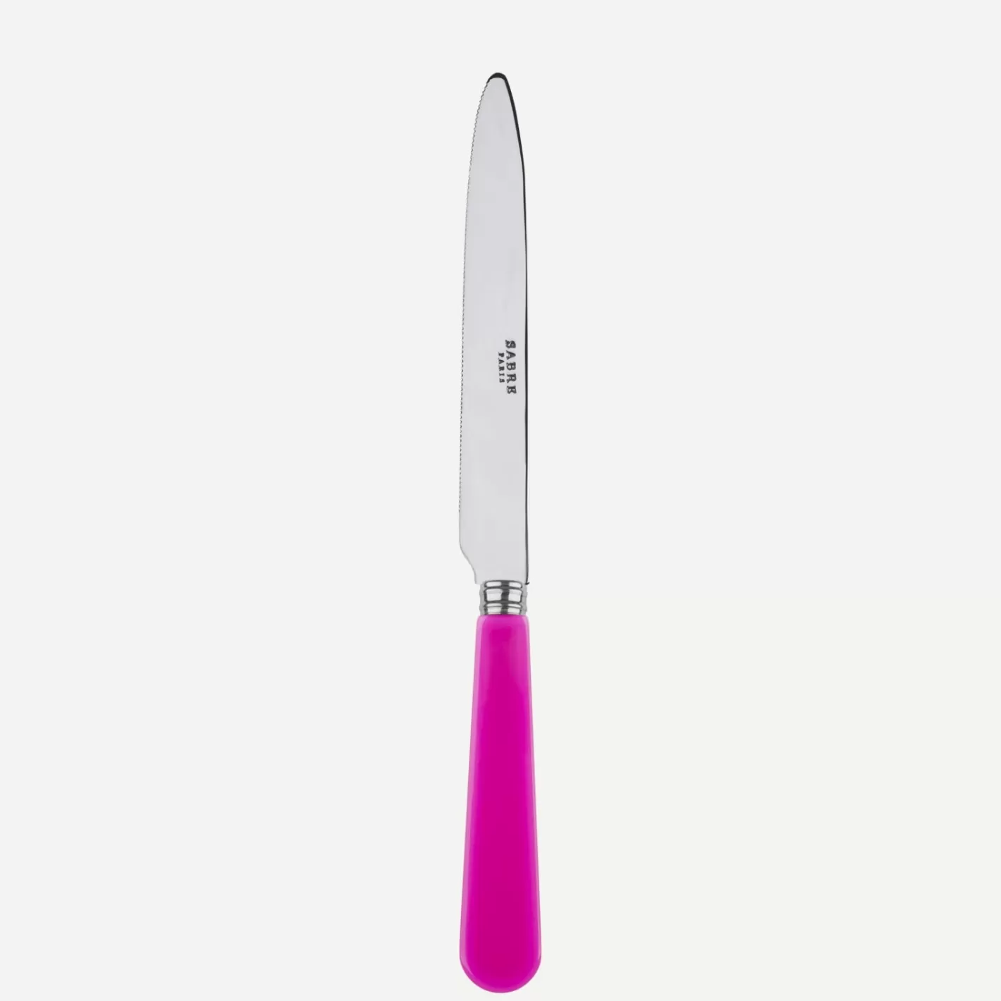 Sabre Paris Serrated Dinner Knife Blade>Duo, Pink