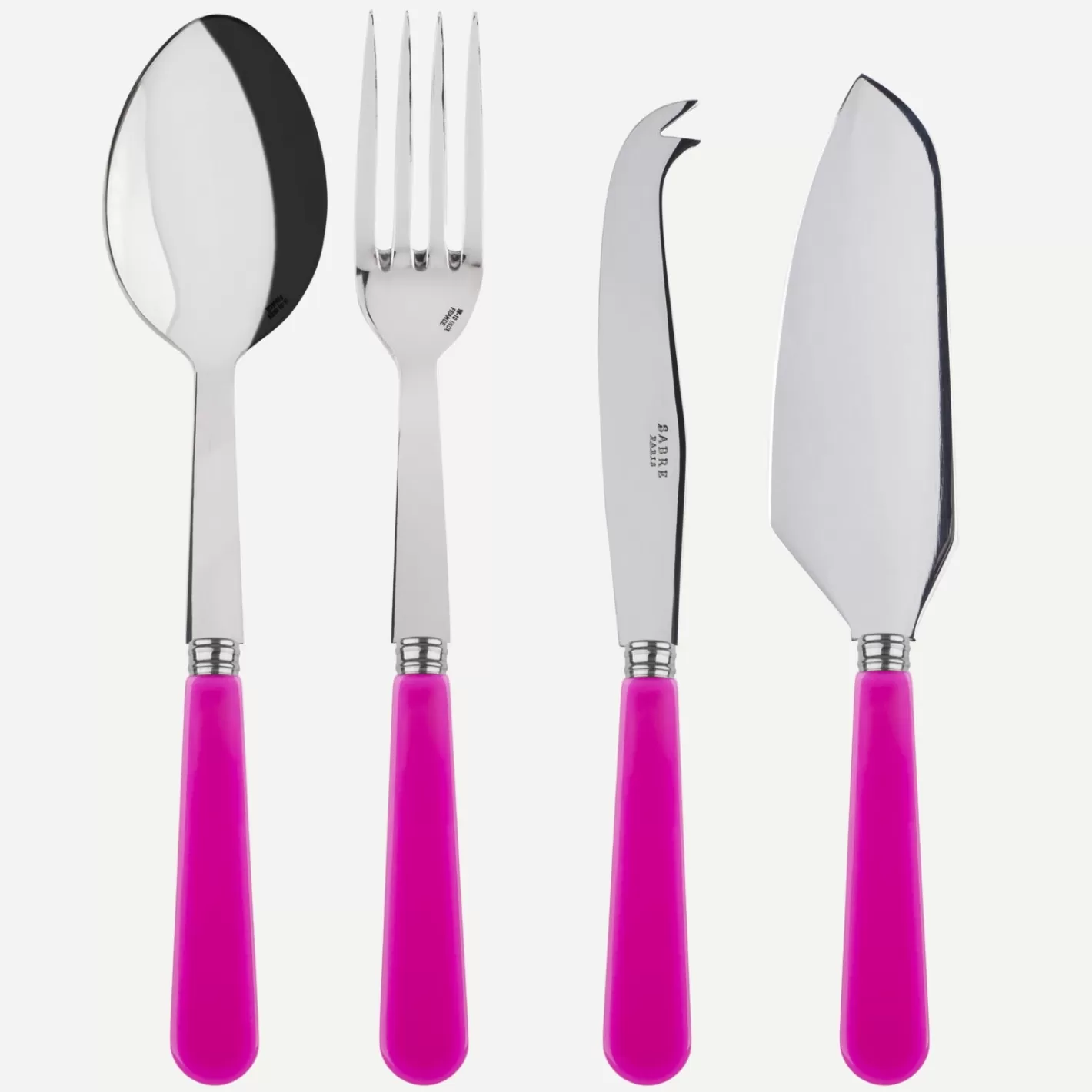 Sabre Paris Set Of 4 Must-Have Serving Pieces>Duo, Pink