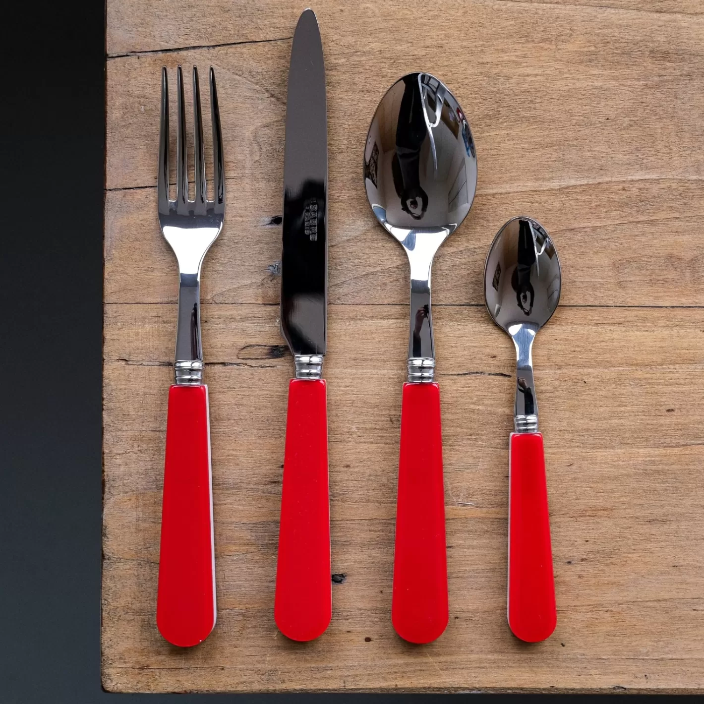 Sabre Paris Soup Spoon>Duo, Red