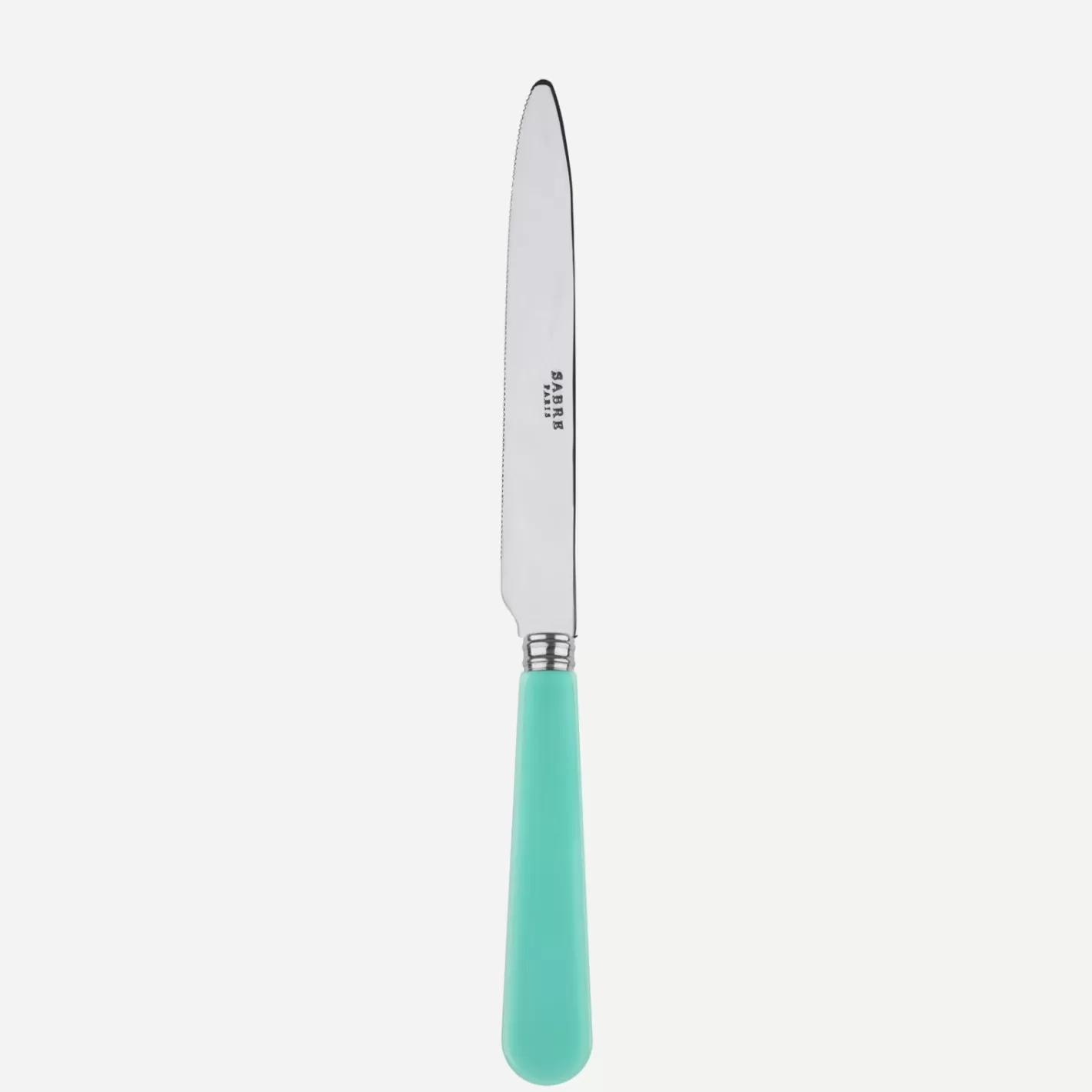 Sabre Paris Serrated Dinner Knife Blade>Duo, Turquoise