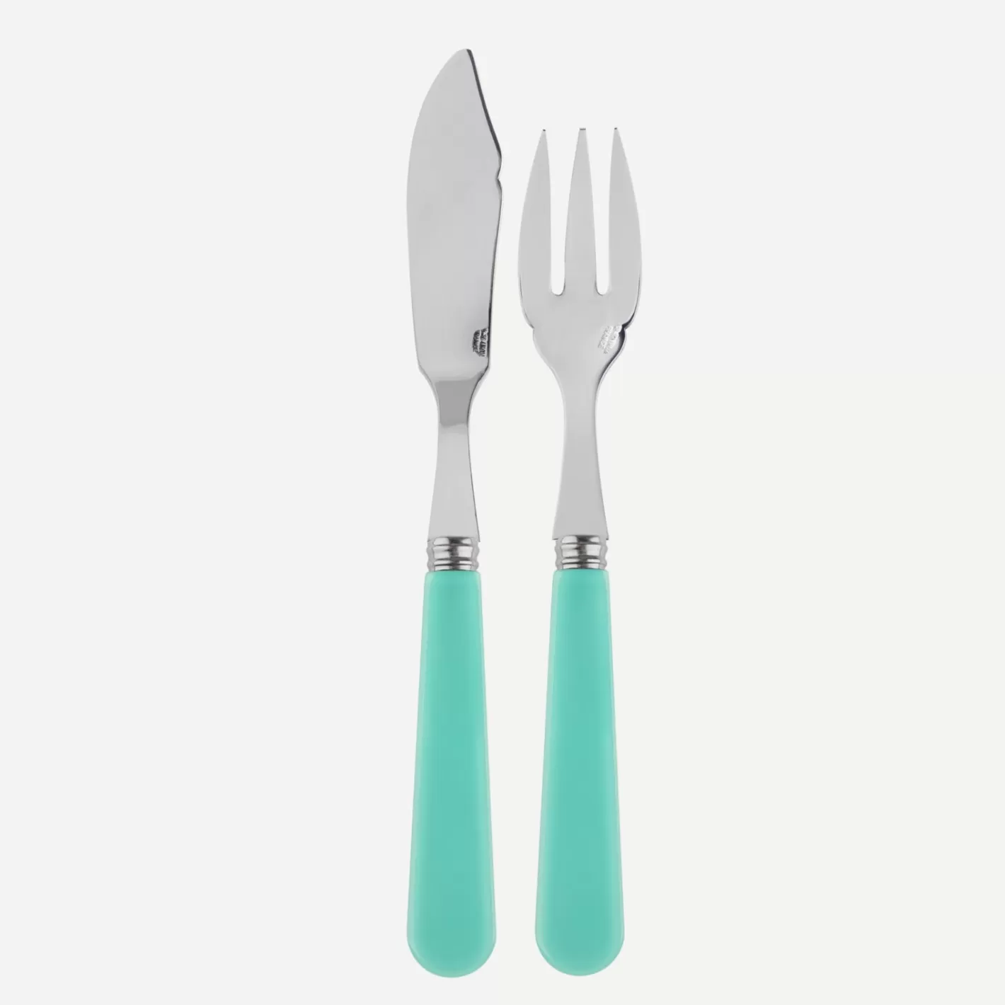 Sabre Paris Fish Knife | Fish Fork>Duo, Turquoise