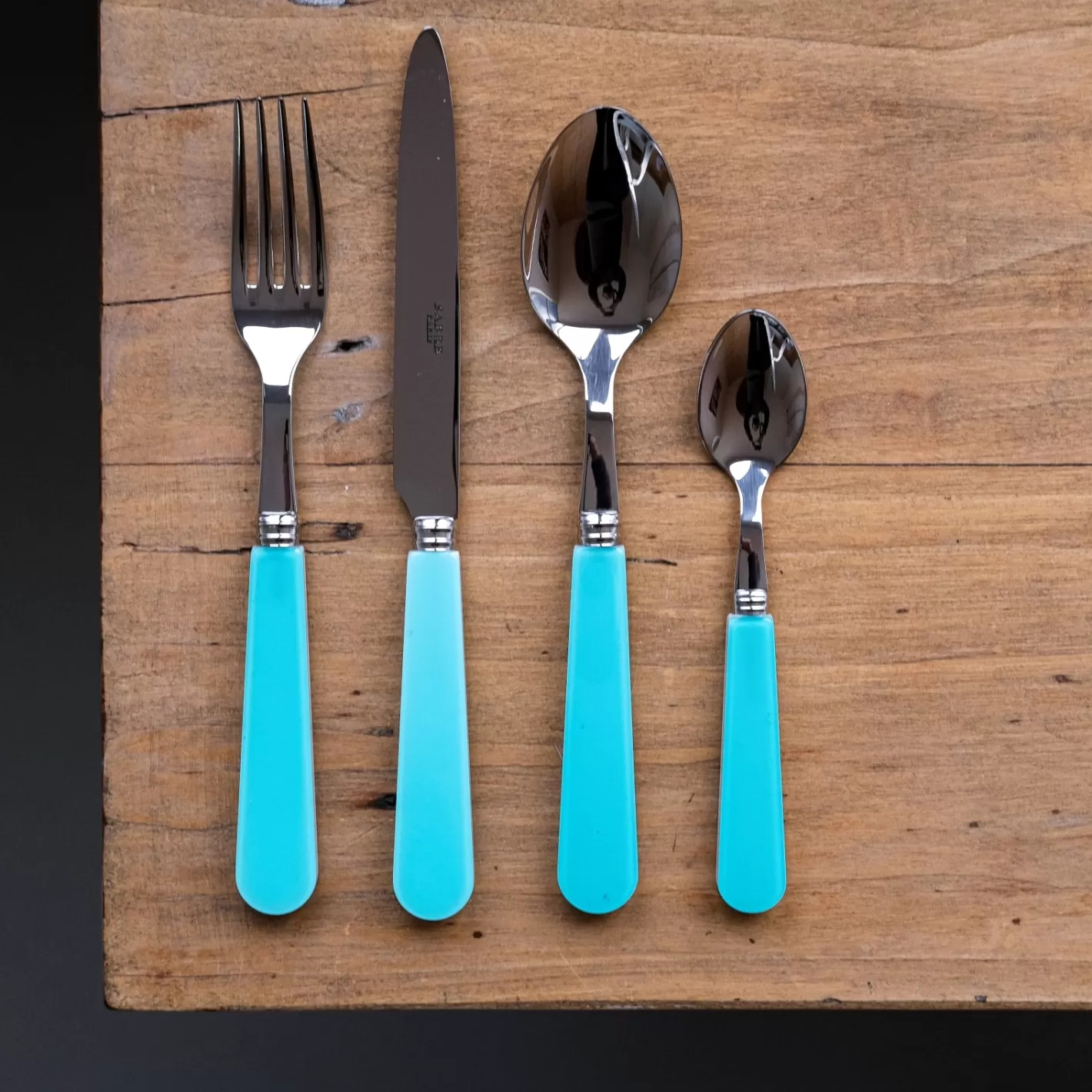 Sabre Paris Dinner Fork>Duo, Turquoise