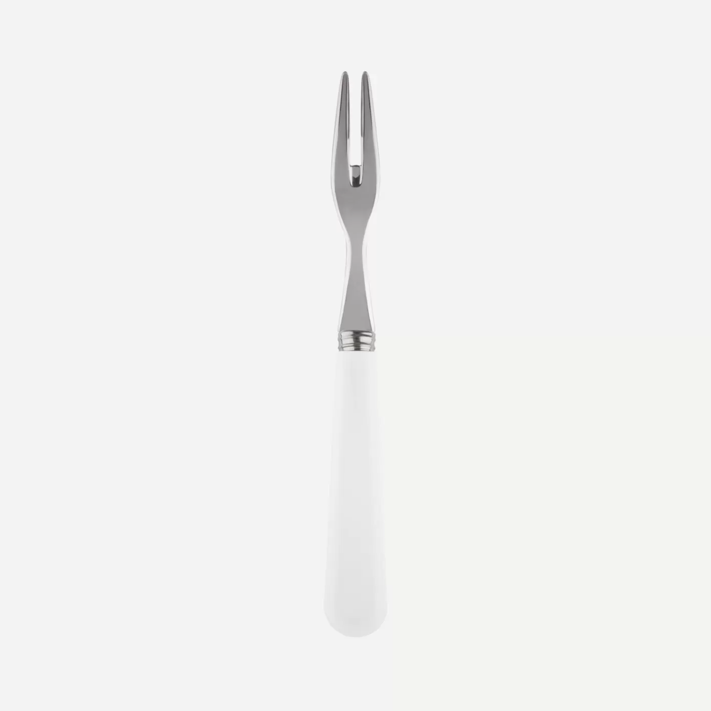 Sabre Paris Cocktail Fork>Duo, White