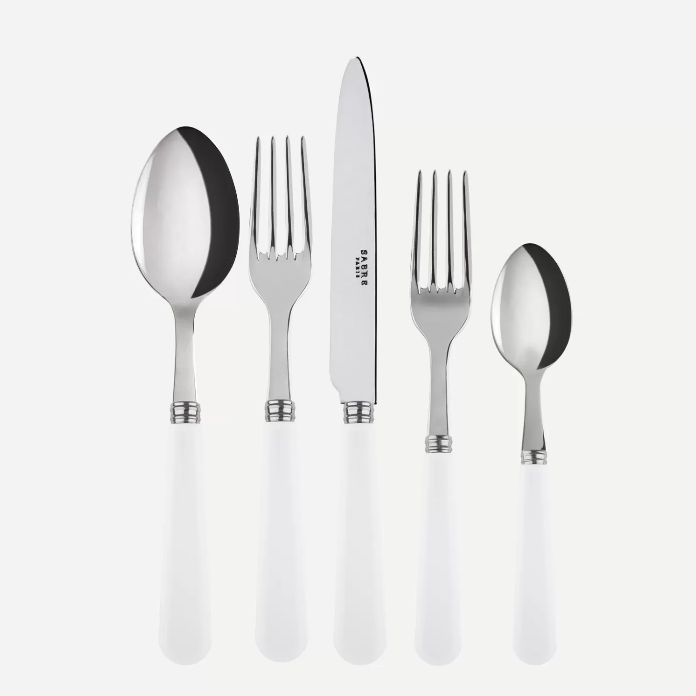 Sabre Paris Set Of 5 Pieces>Duo, White