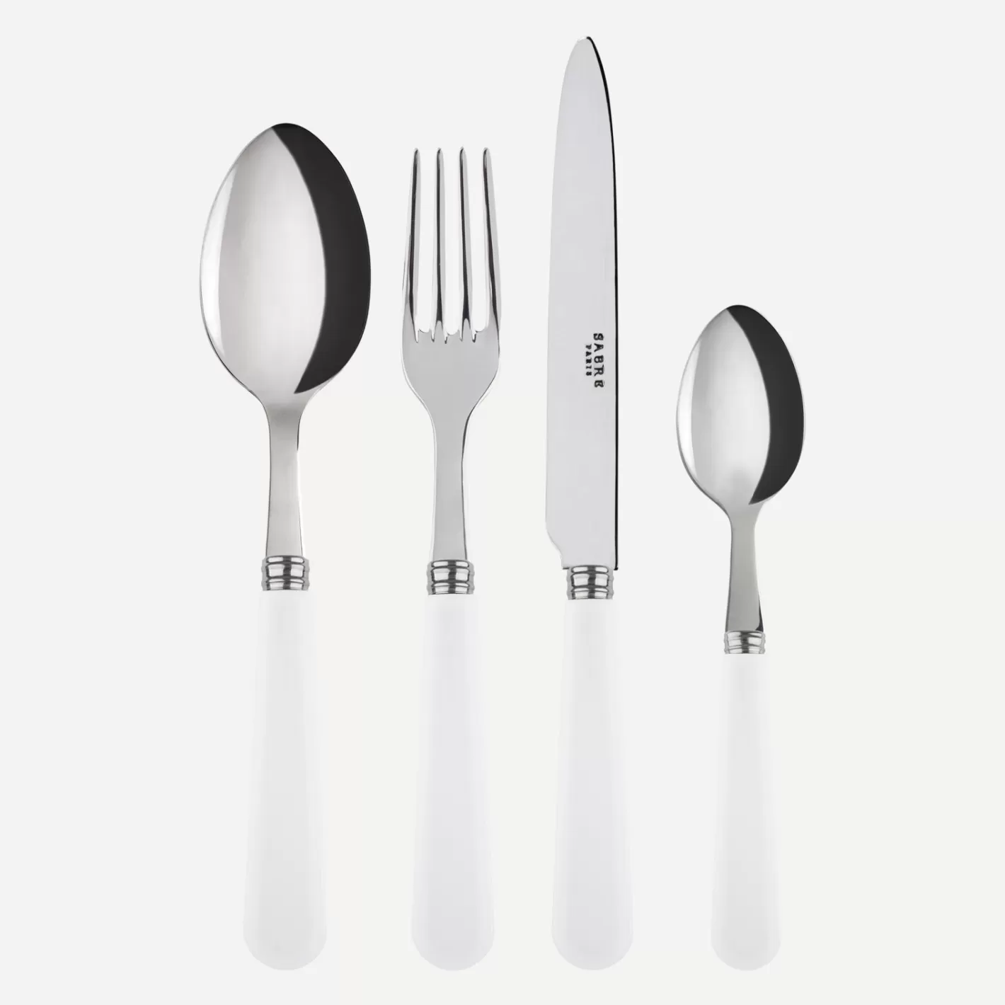 Sabre Paris Set Of 4 Pieces>Duo, White