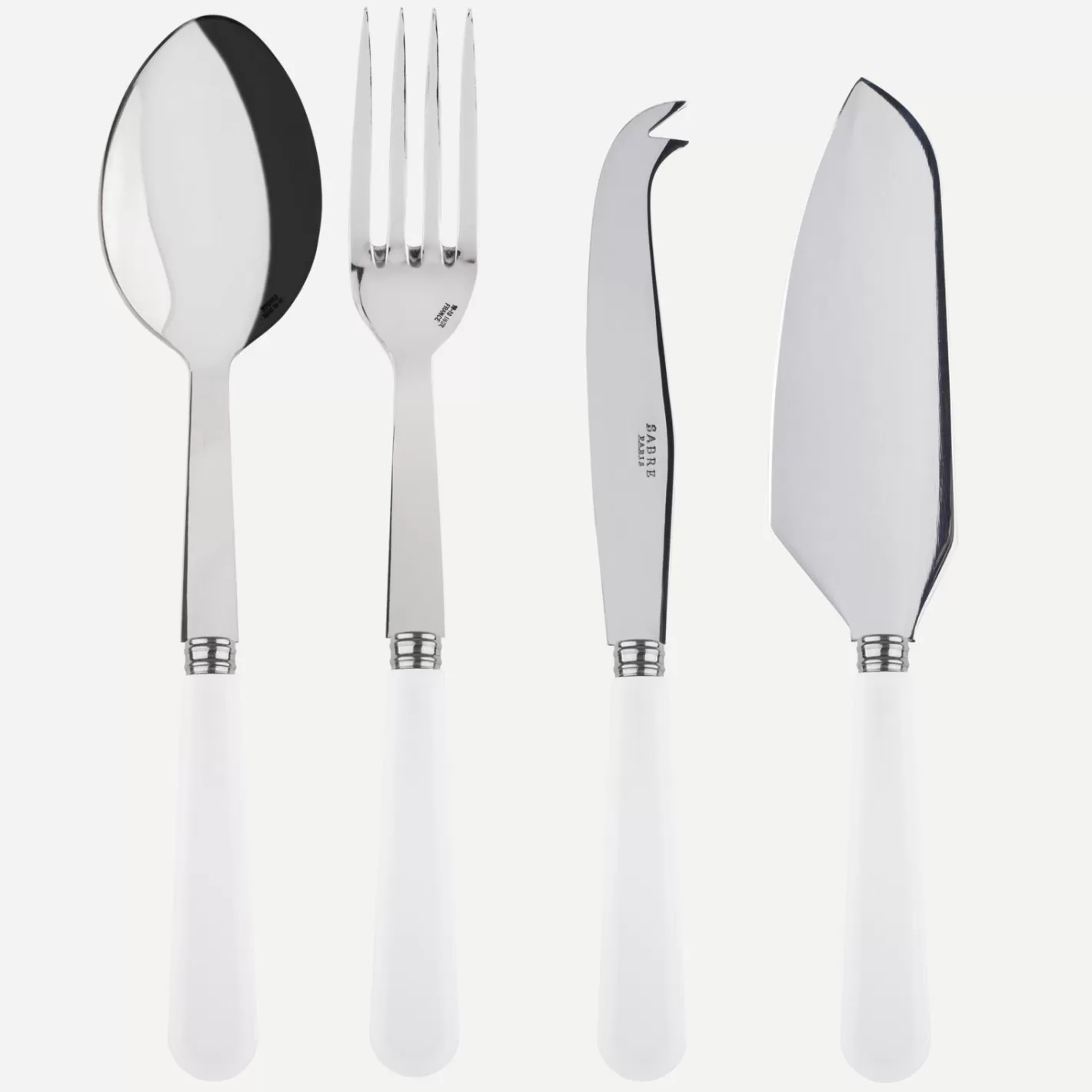 Sabre Paris Set Of 4 Must-Have Serving Pieces>Duo, White