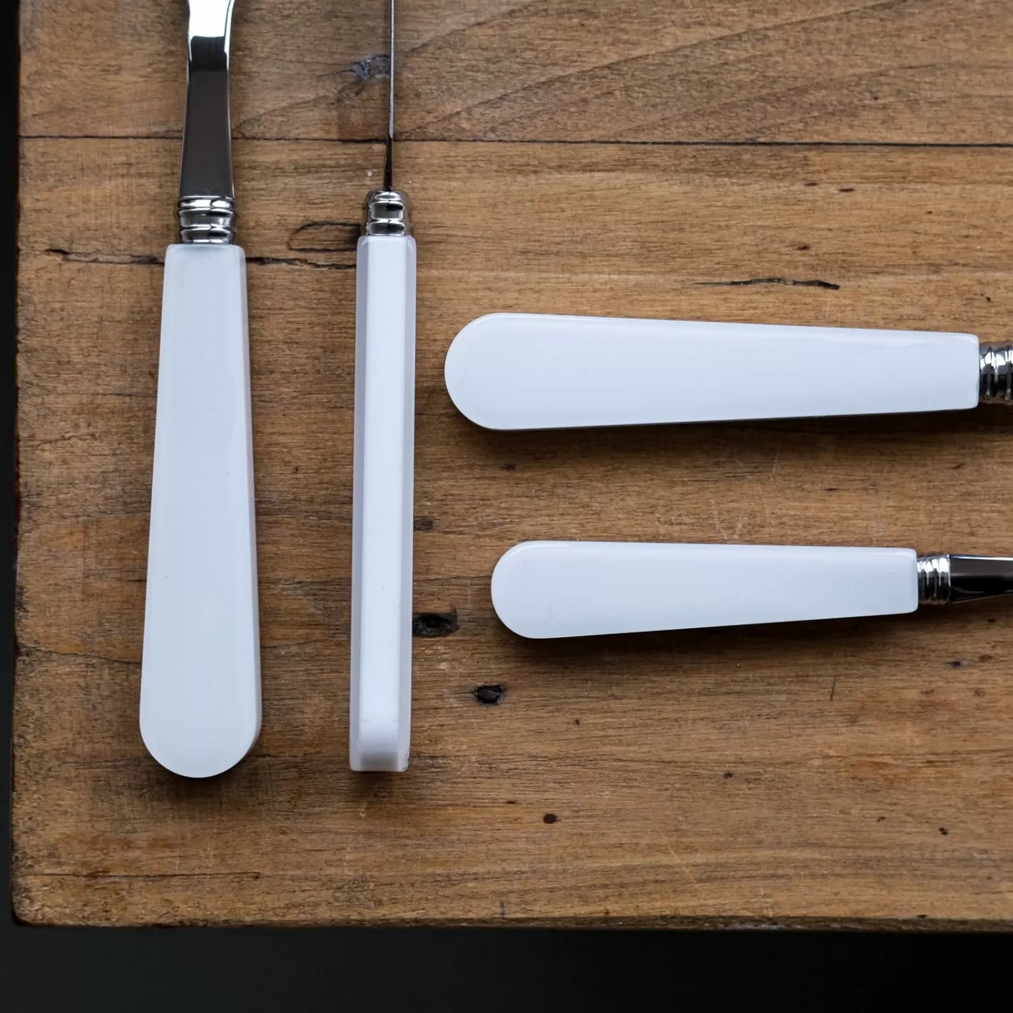 Sabre Paris Salad Fork>Duo, White