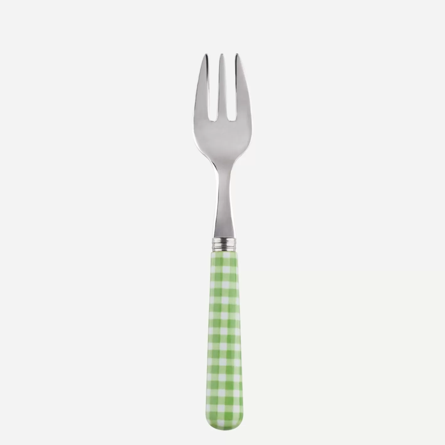 Sabre Paris Oyster Fork>Gingham, Garden green