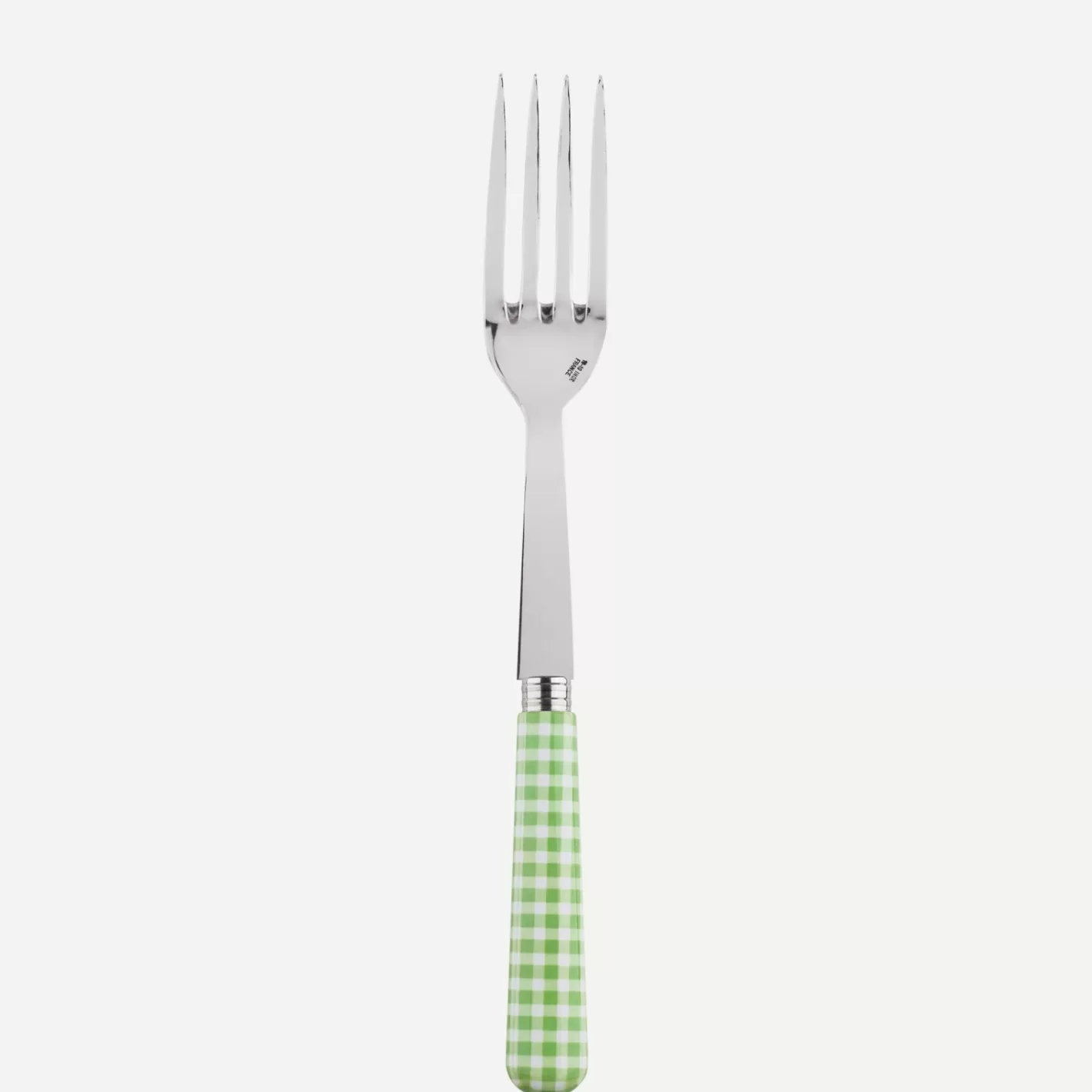 Sabre Paris Serving Fork>Gingham, Garden green