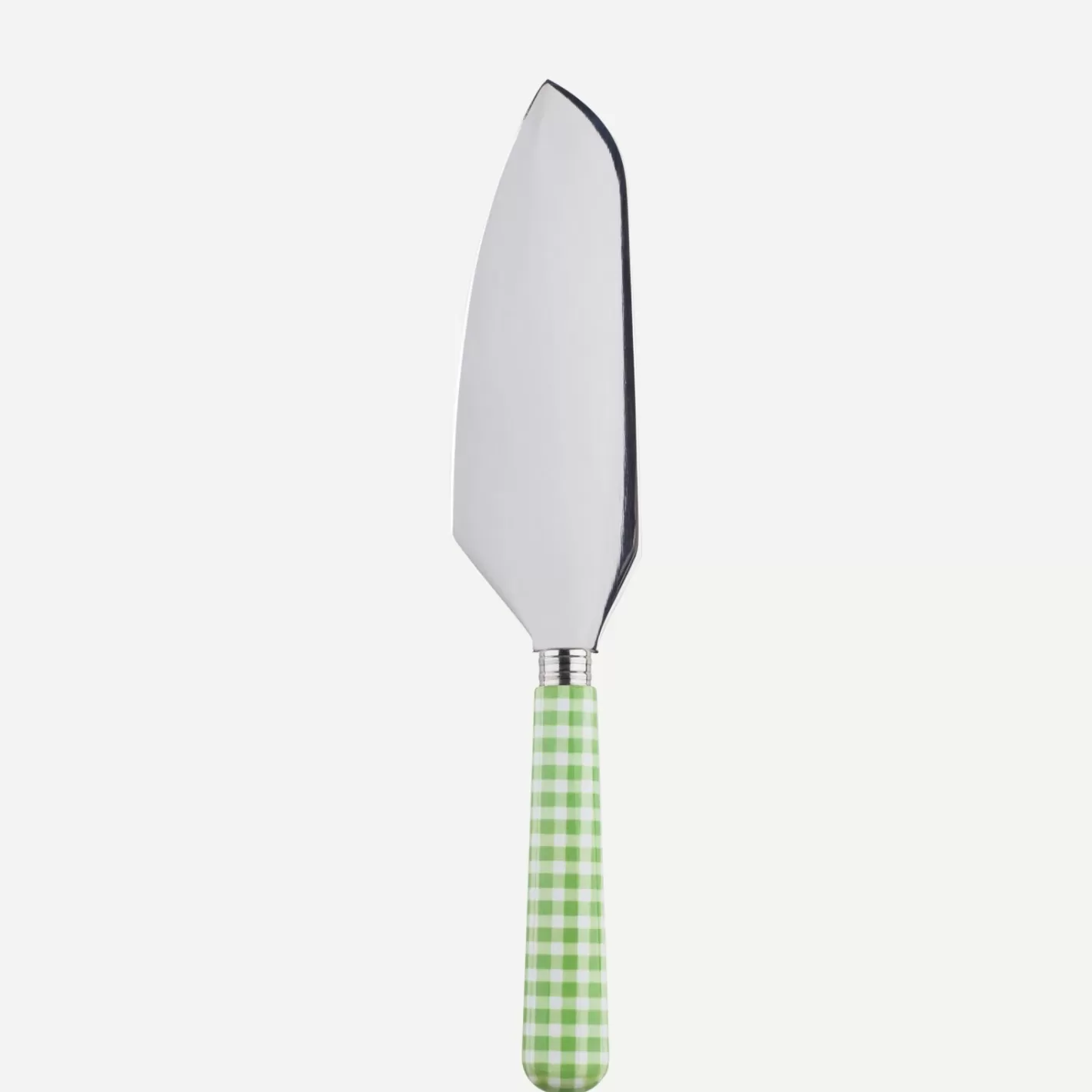 Sabre Paris Tart Slicer>Gingham, Garden green