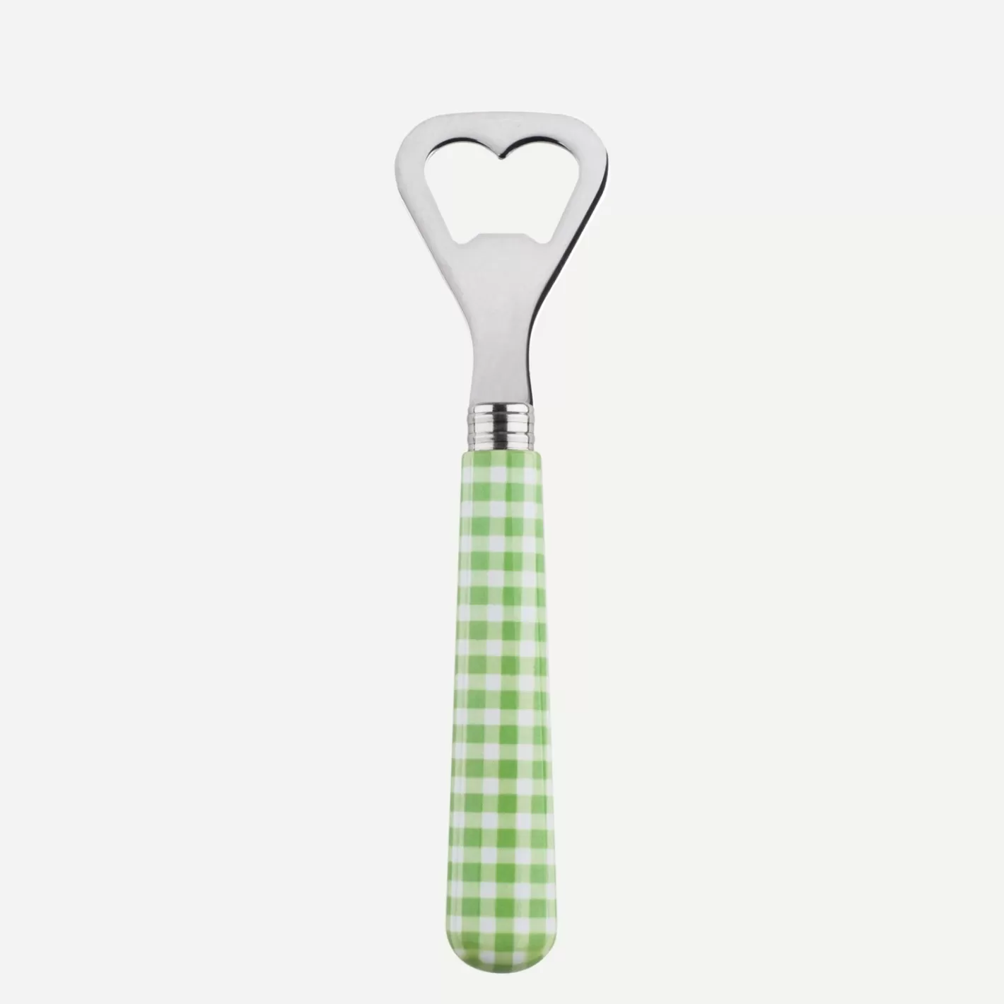 Sabre Paris Bottle Opener>Gingham, Garden green