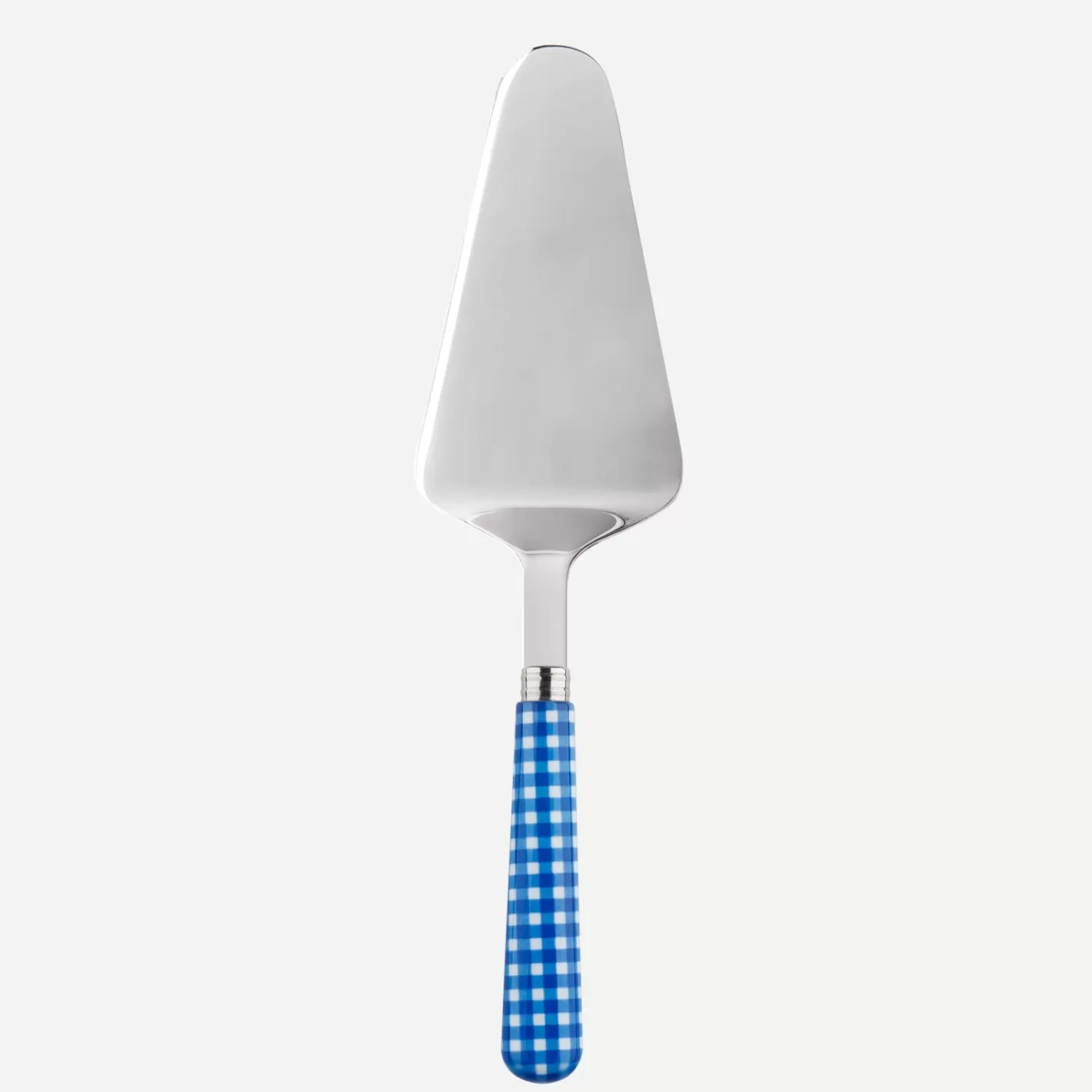 Sabre Paris Tart Server>Gingham, Lapis blue