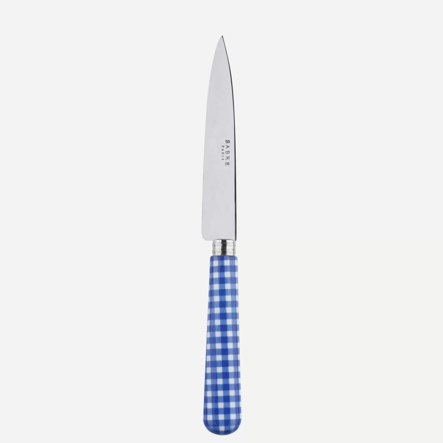 Sabre Paris Kitchen Knife>Gingham, Lapis blue