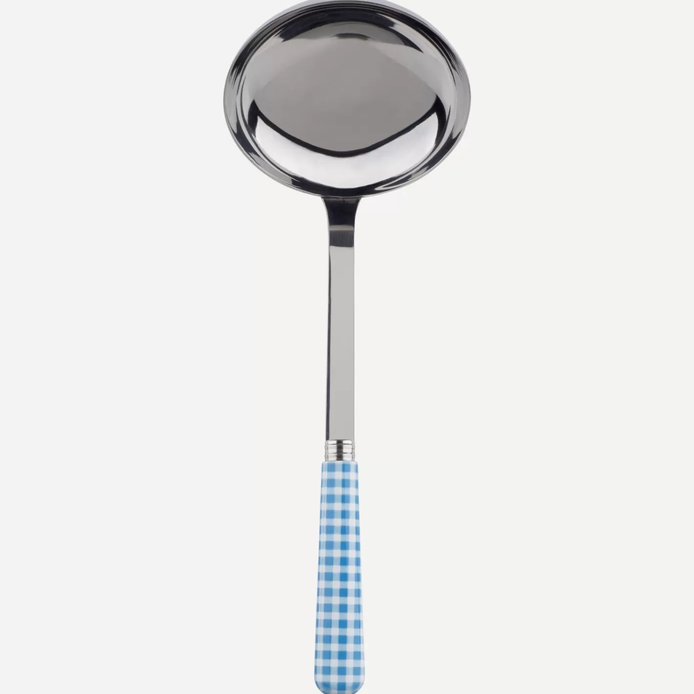 Sabre Paris Ladle>Gingham, Light blue