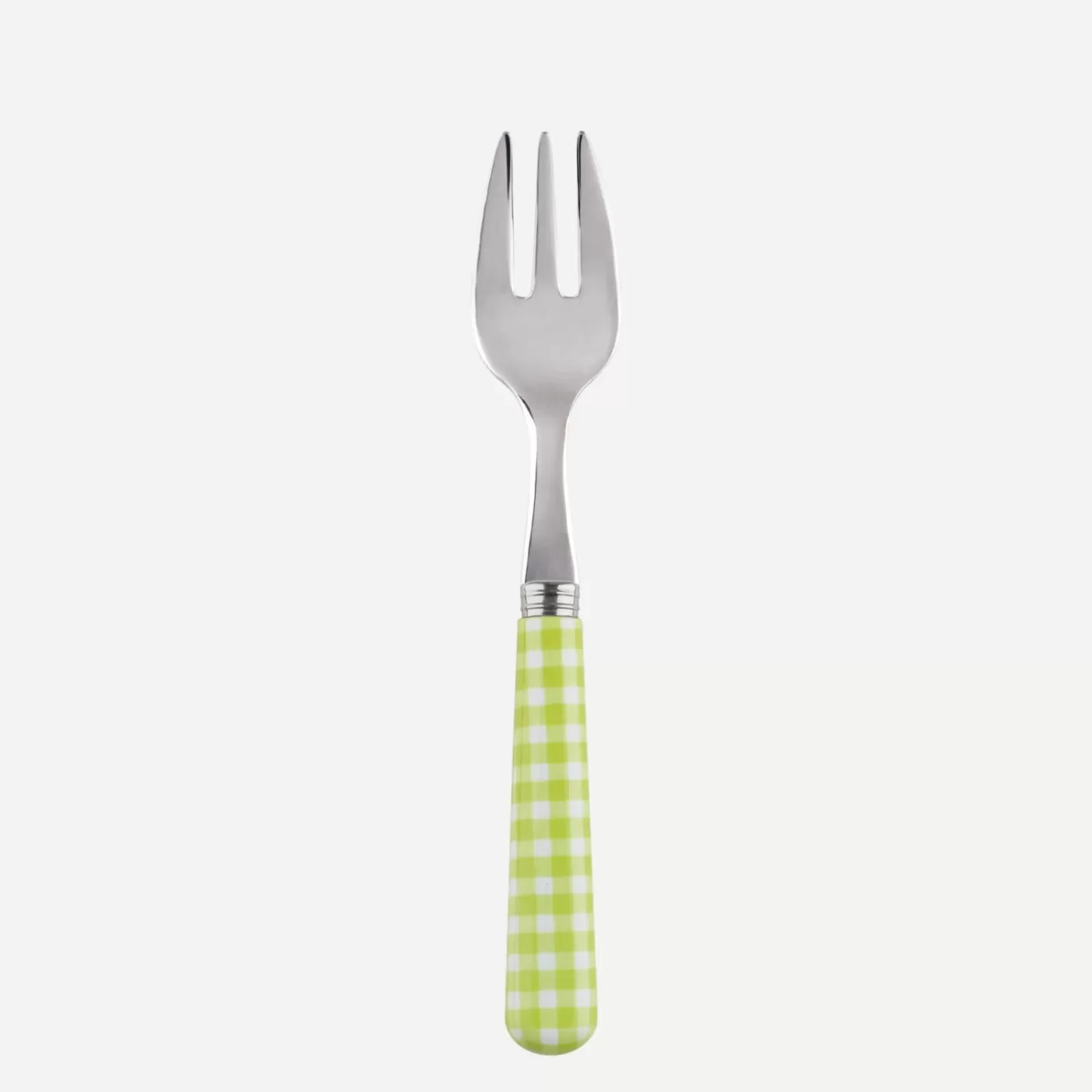 Sabre Paris Oyster Fork>Gingham, Lime