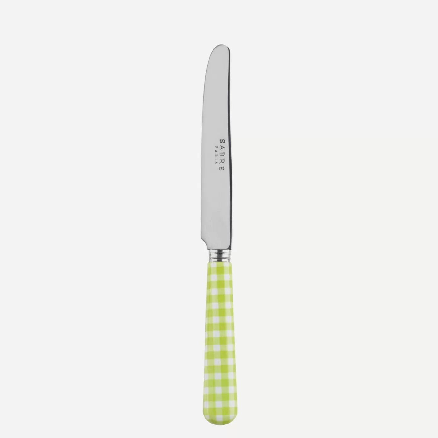 Sabre Paris Breakfast Knife>Gingham, Lime