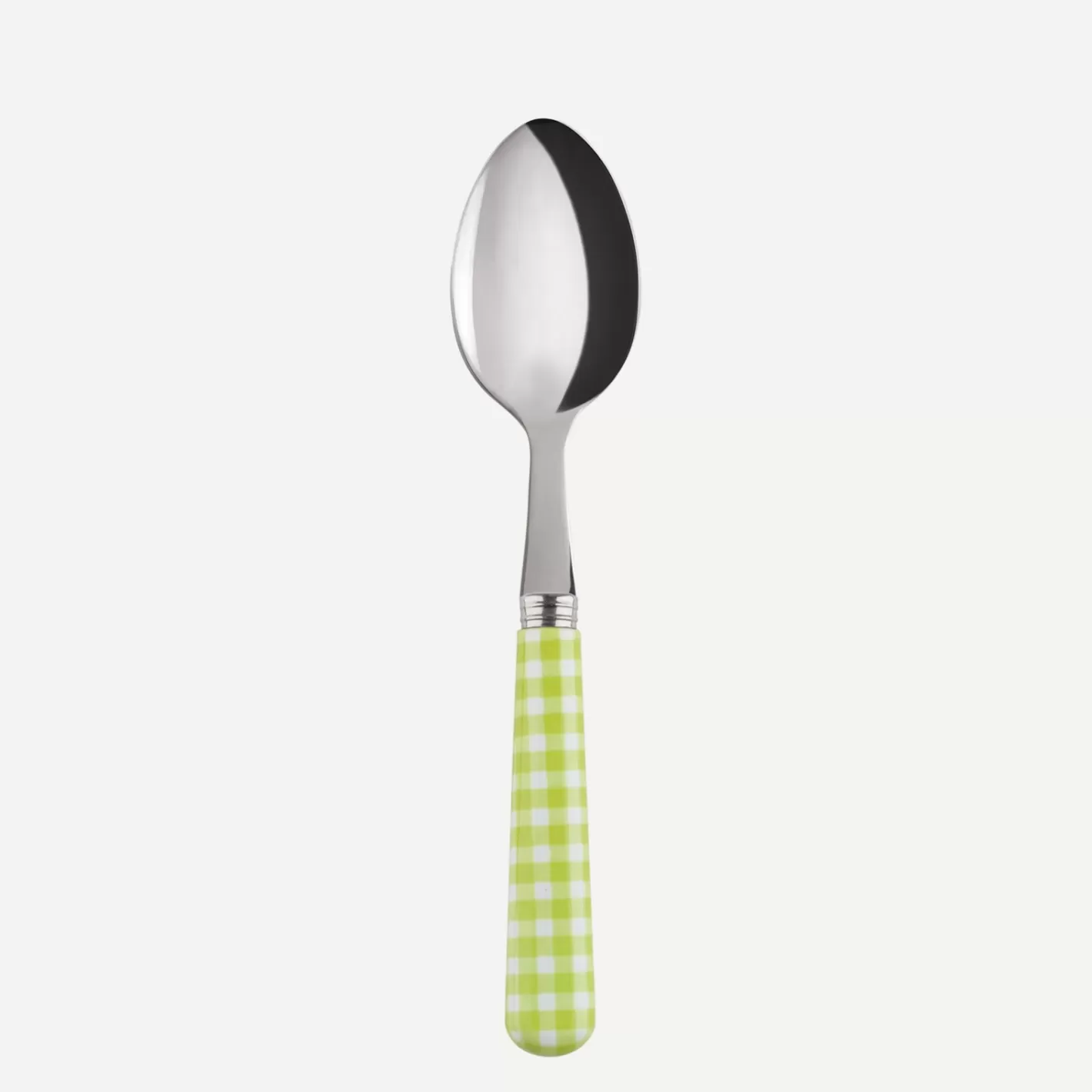 Sabre Paris Teaspoon>Gingham, Lime