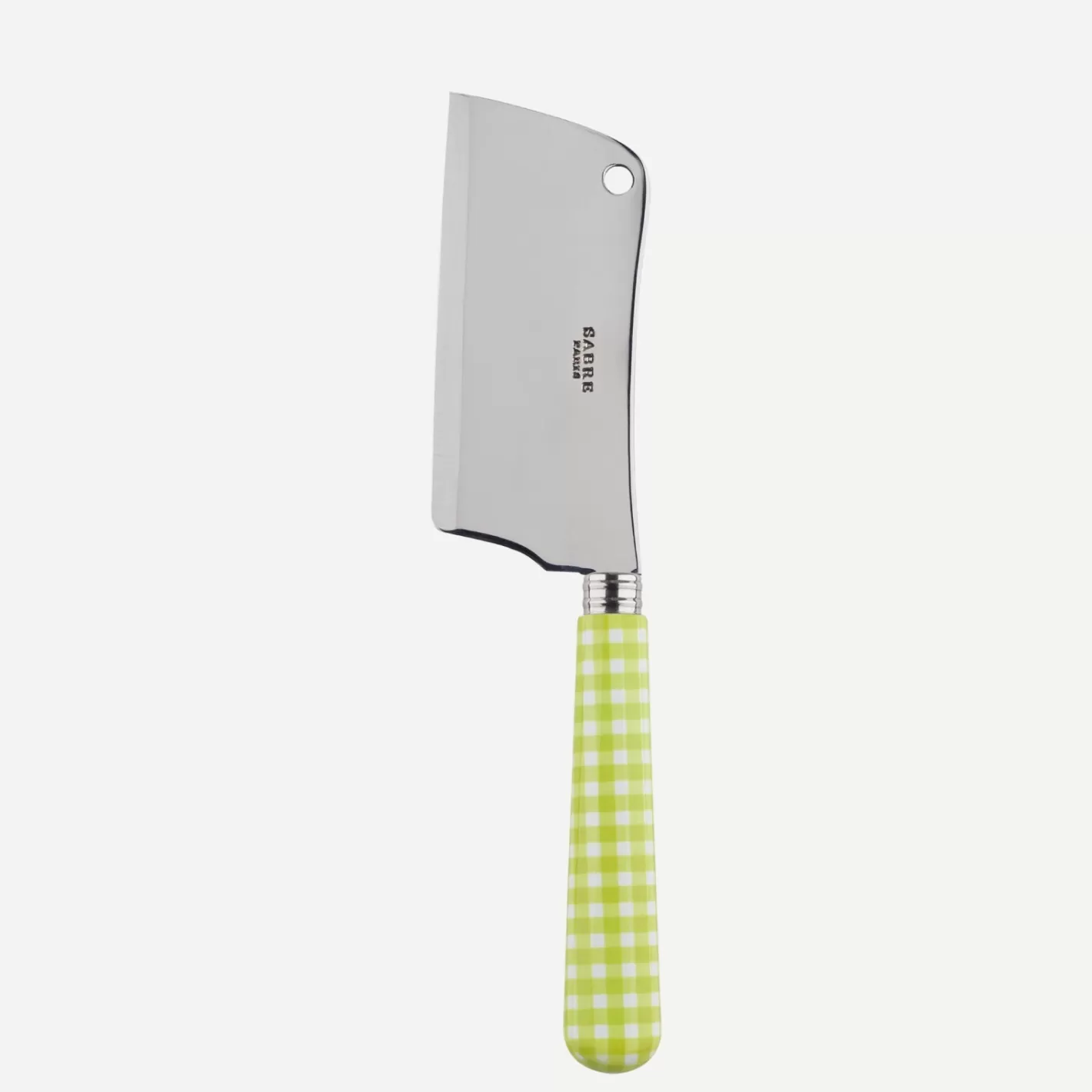 Sabre Paris Cheese Cleaver>Gingham, Lime