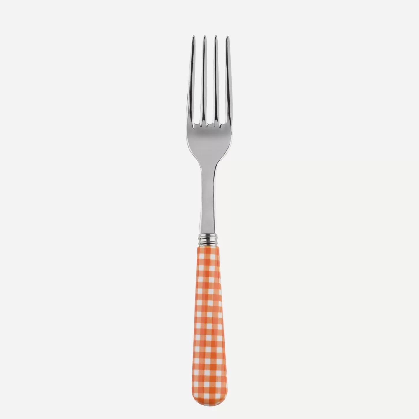 Sabre Paris Salad Fork>Gingham, Orange