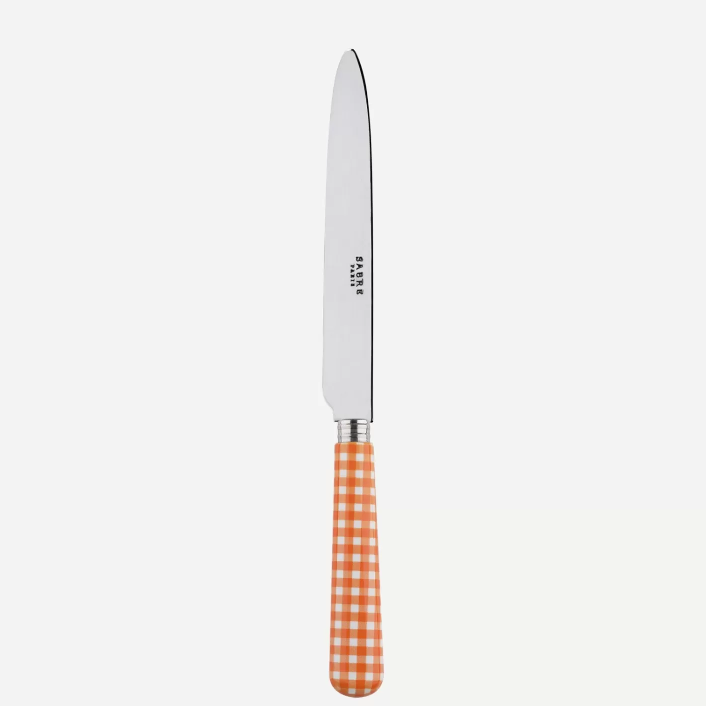 Sabre Paris Dinner Knife>Gingham, Orange