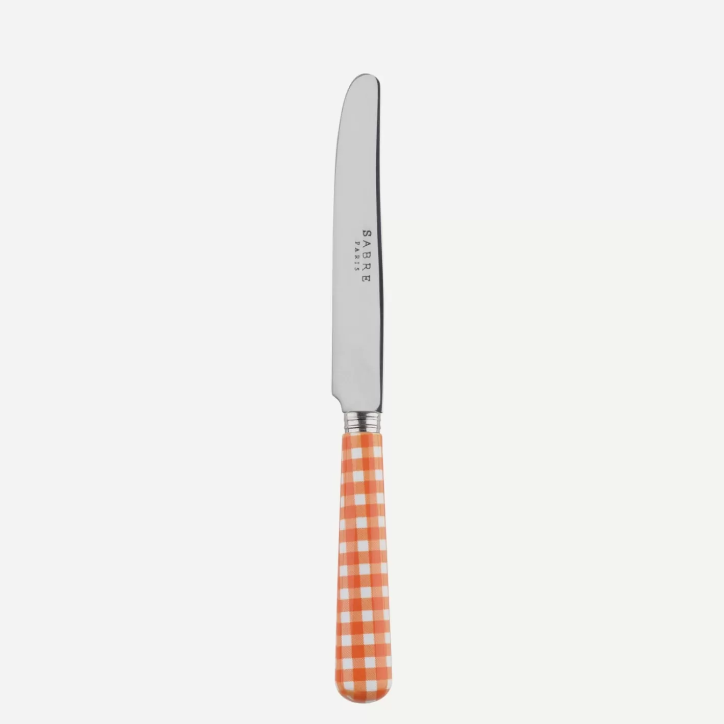 Sabre Paris Breakfast Knife>Gingham, Orange