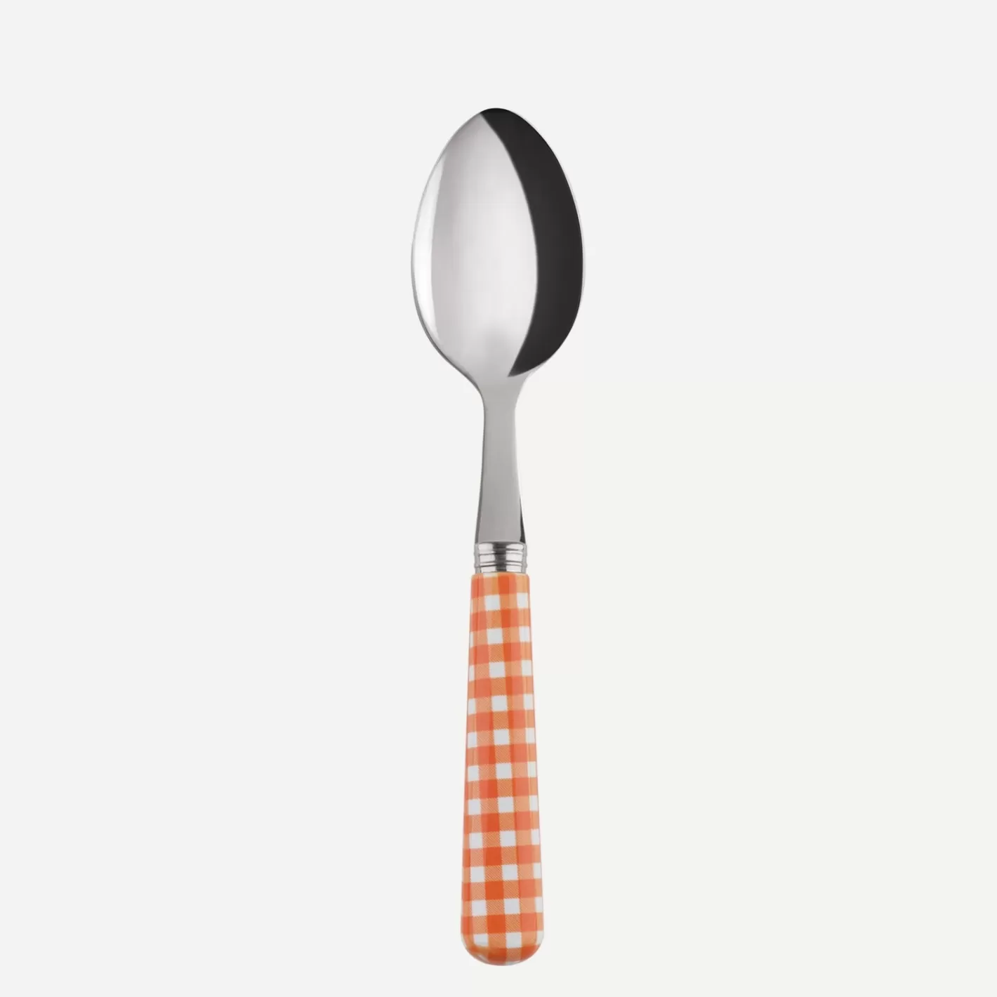 Sabre Paris Teaspoon>Gingham, Orange