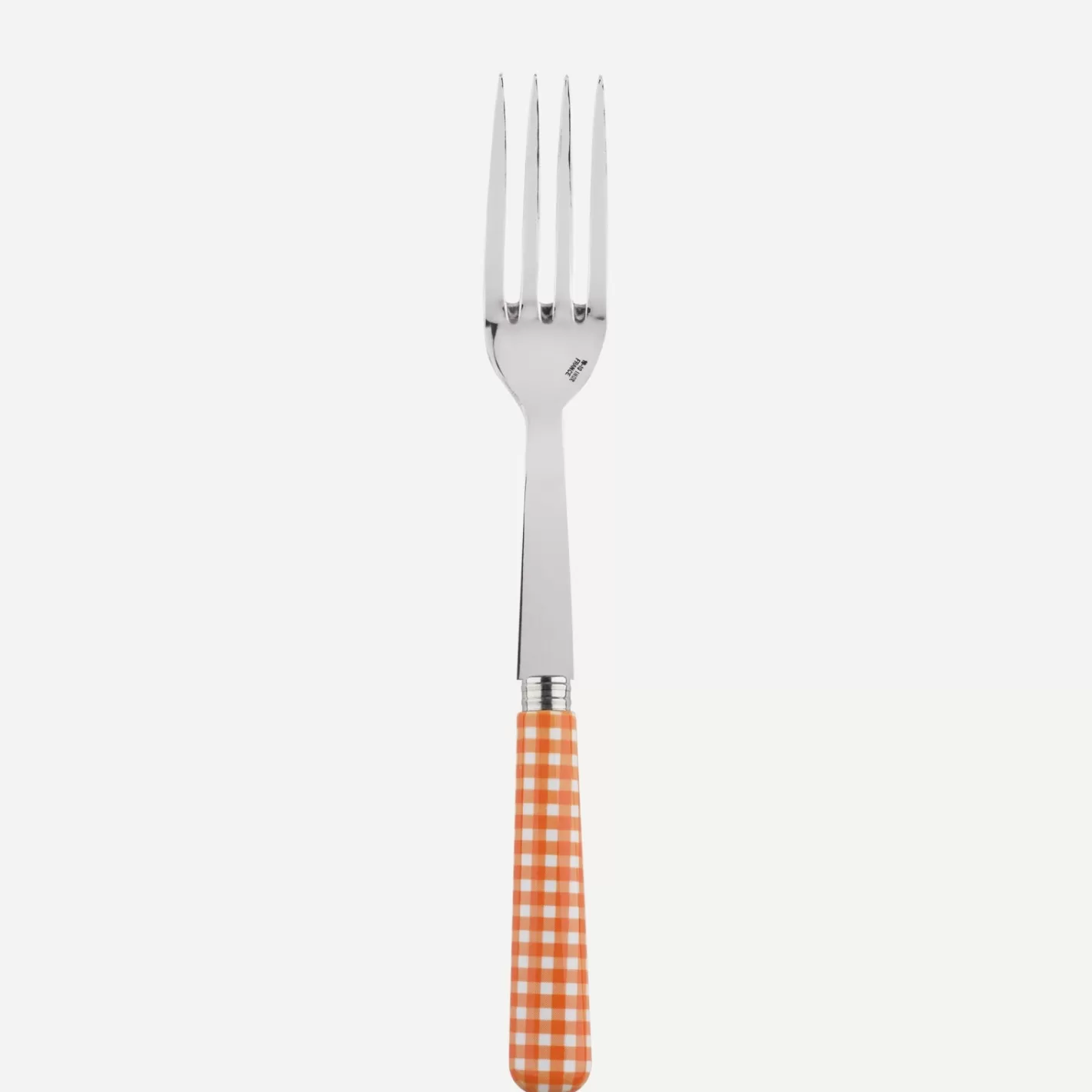 Sabre Paris Serving Fork>Gingham, Orange