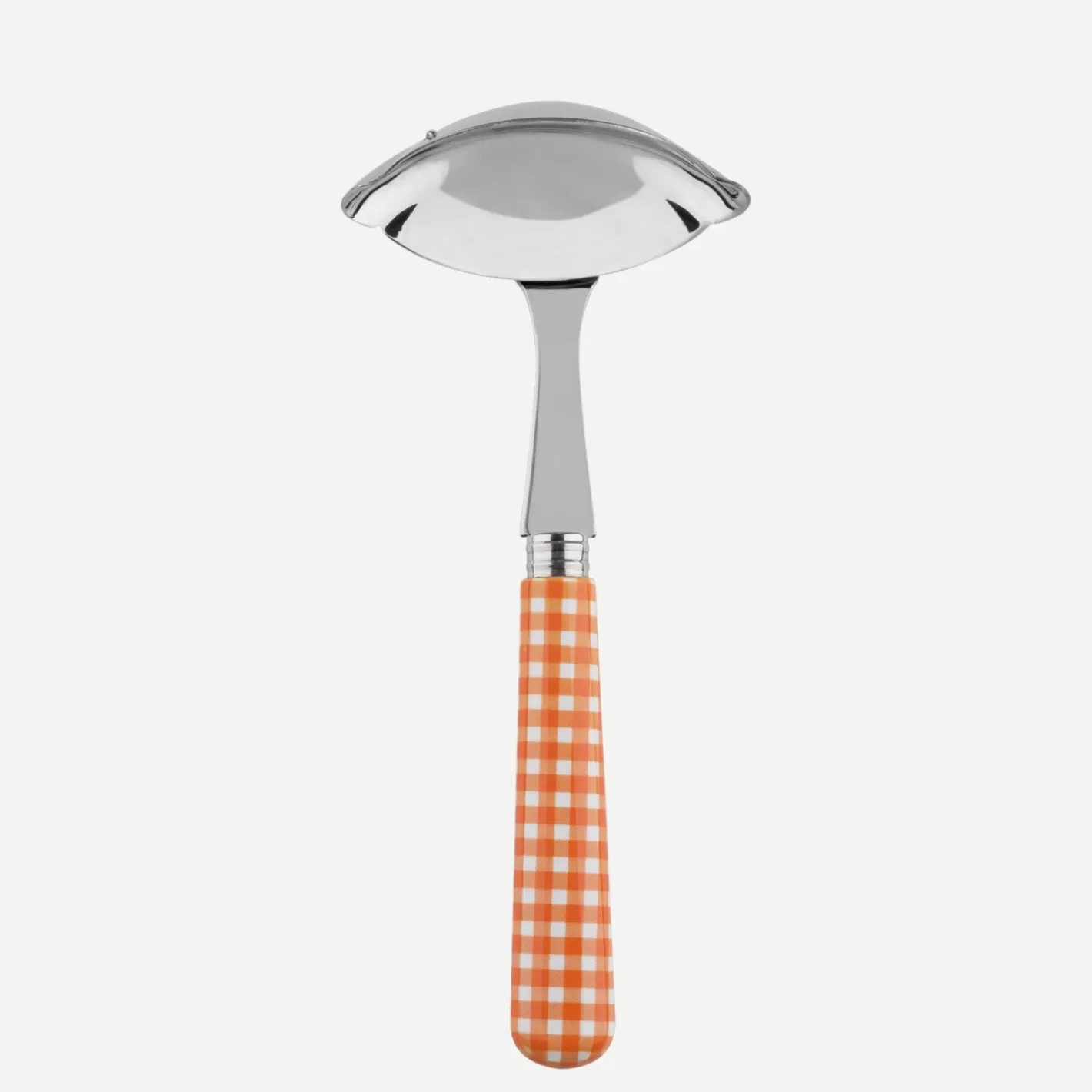 Sabre Paris Gravy Ladle>Gingham, Orange