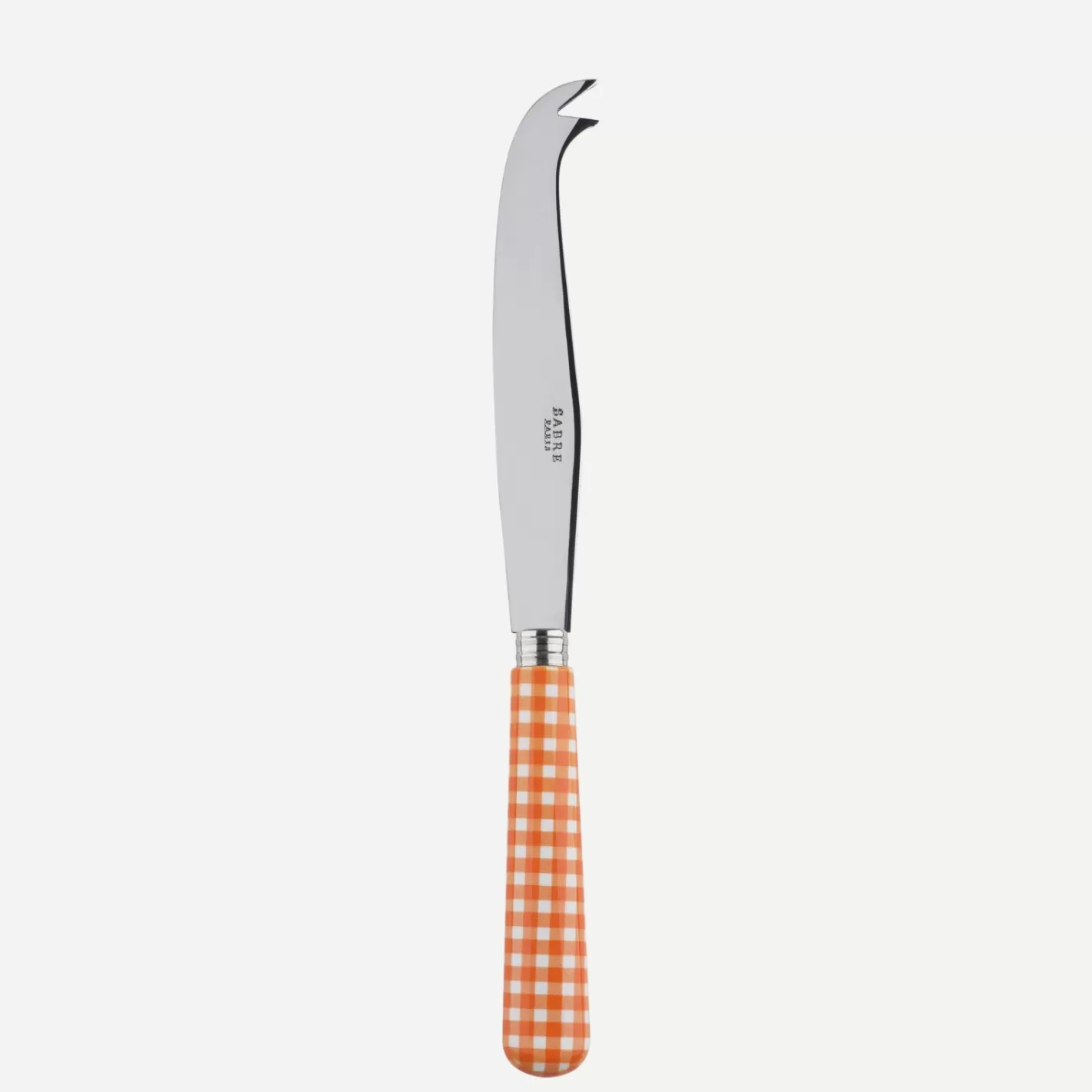 Sabre Paris Cheese Knife>Gingham, Orange