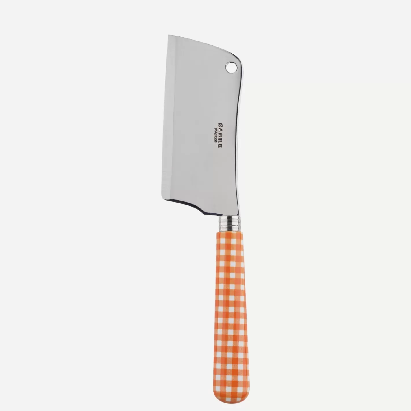 Sabre Paris Cheese Cleaver>Gingham, Orange