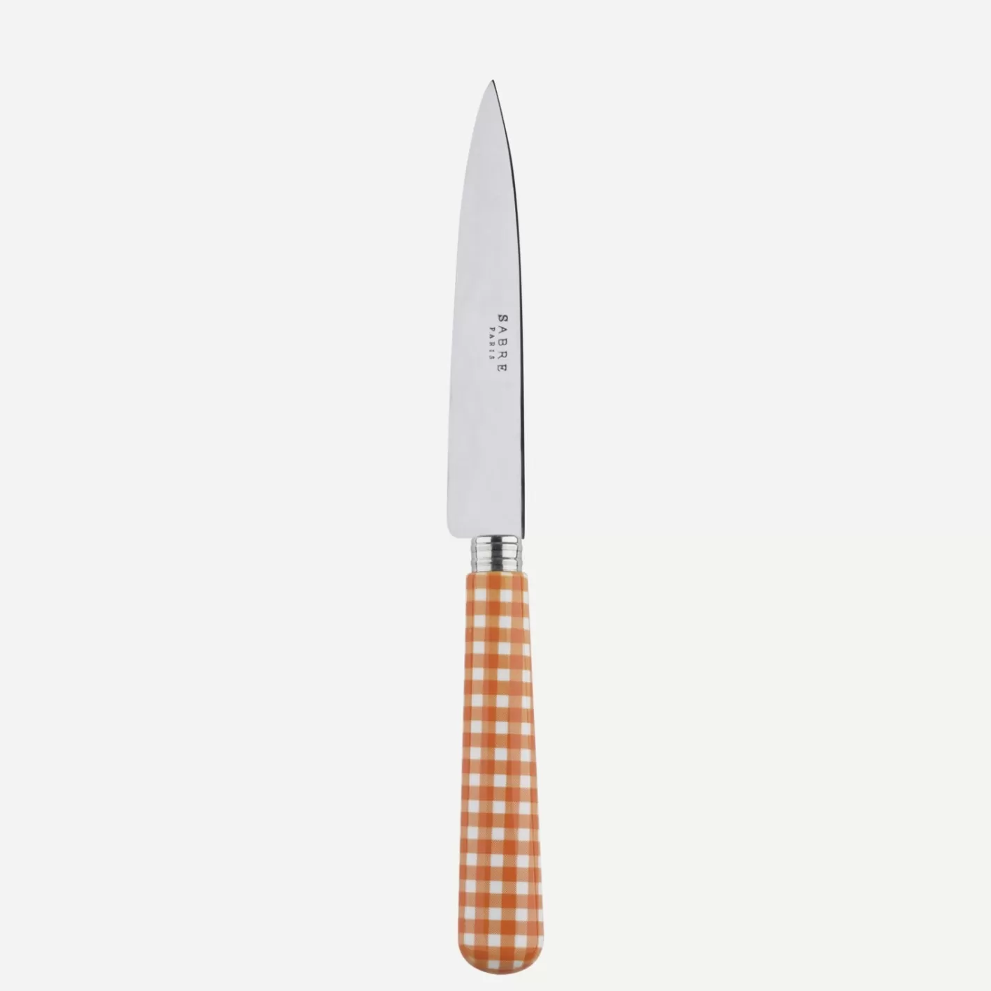 Sabre Paris Kitchen Knife>Gingham, Orange