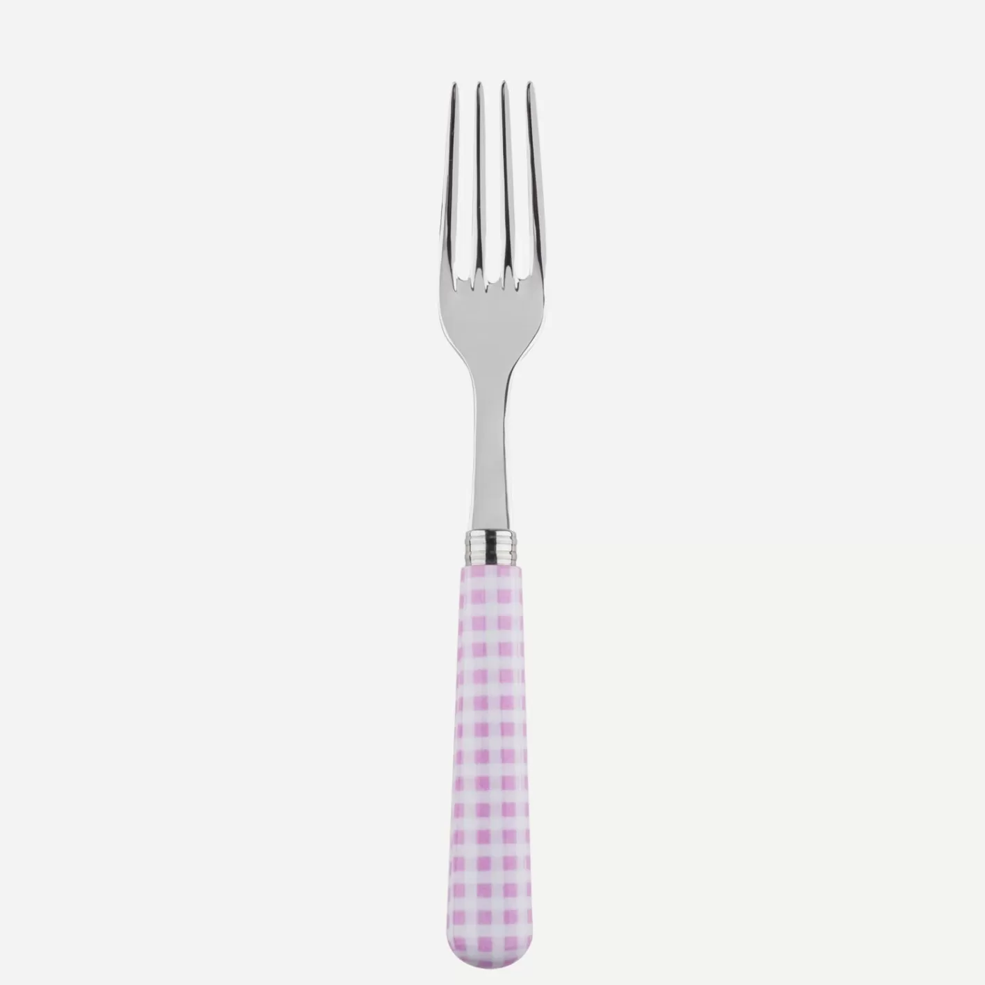 Sabre Paris Dinner Fork>Gingham, Pink