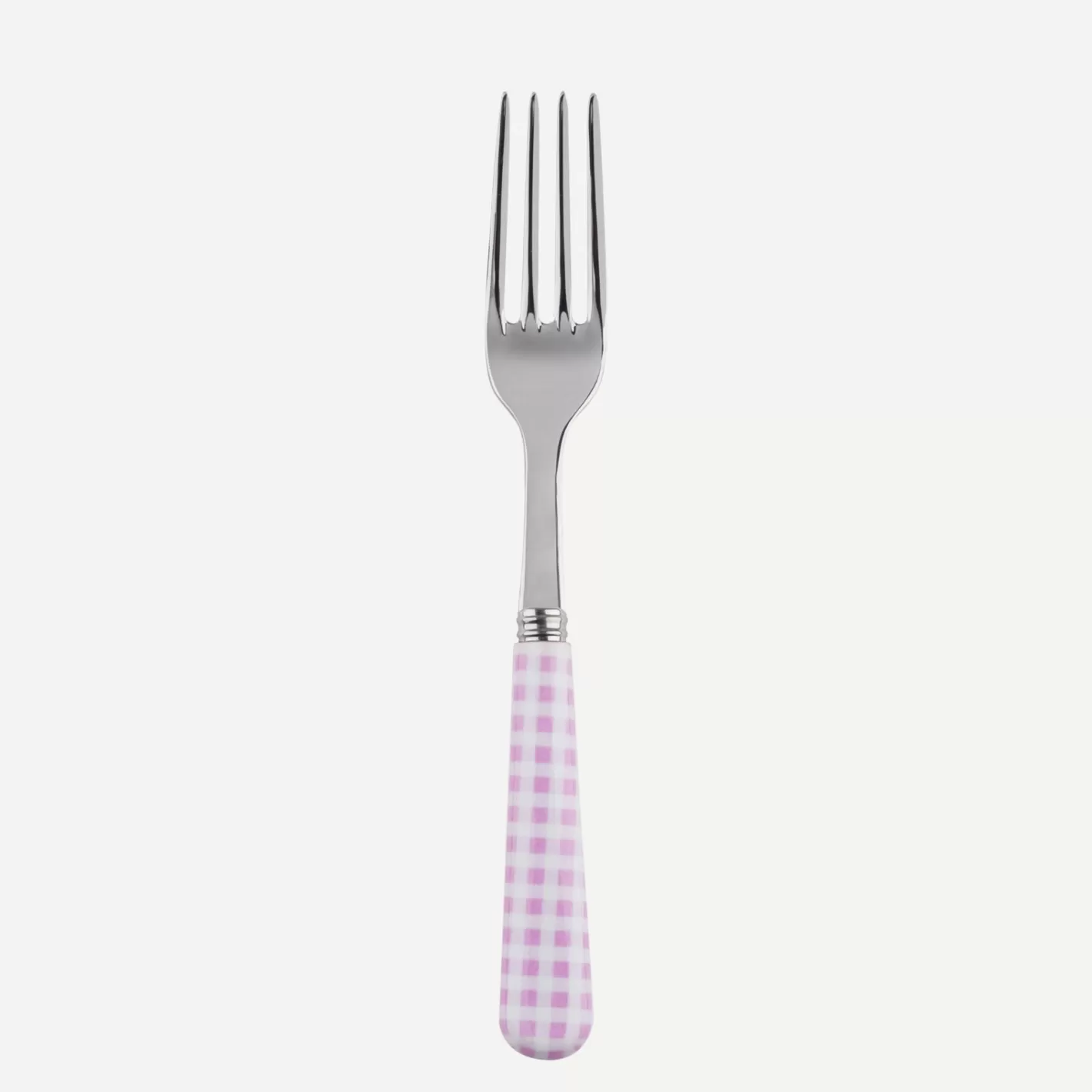 Sabre Paris Salad Fork>Gingham, Pink