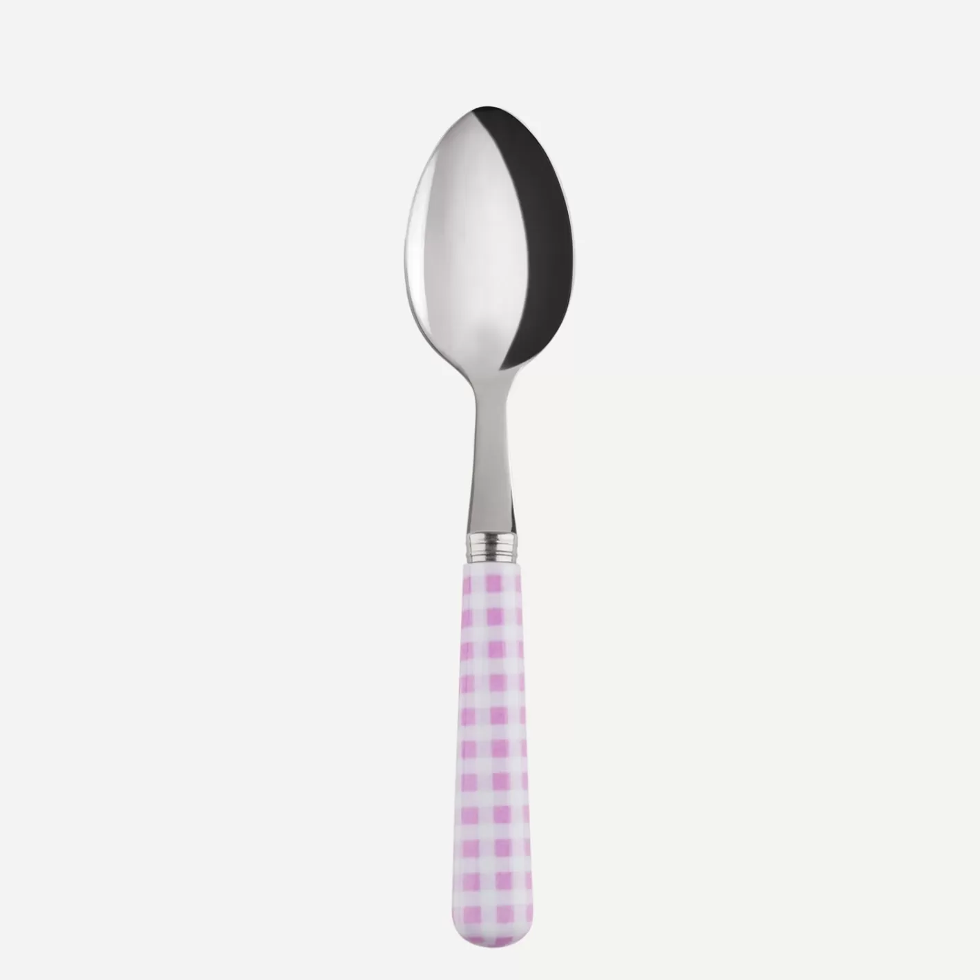 Sabre Paris Teaspoon>Gingham, Pink