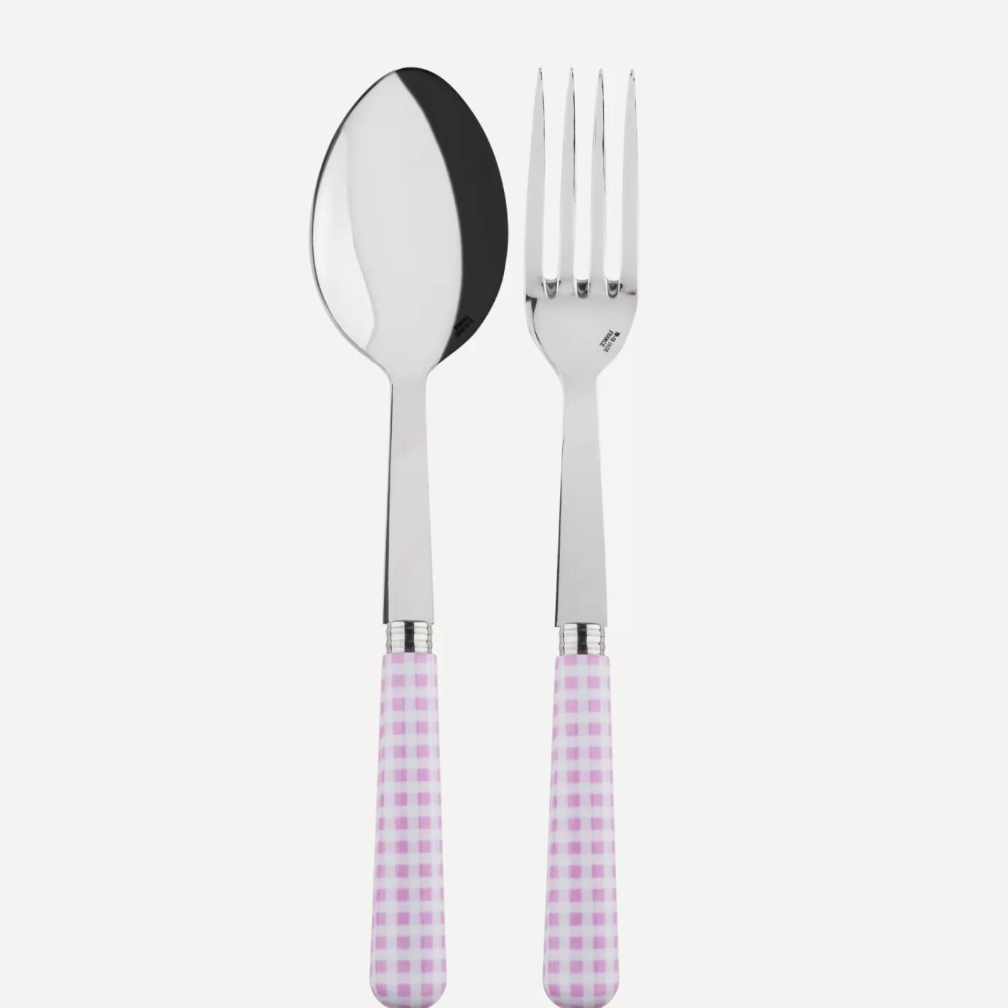 Sabre Paris Serving Set>Gingham, Pink