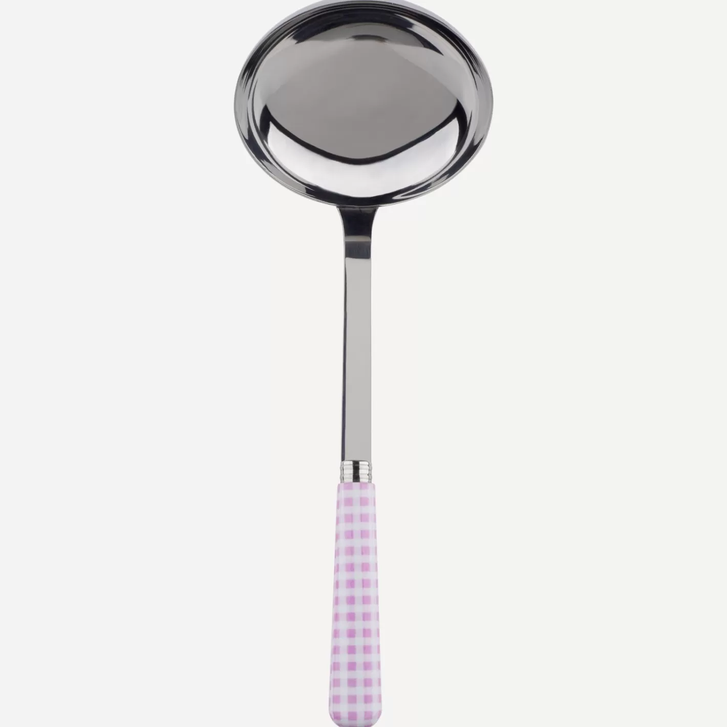 Sabre Paris Ladle>Gingham, Pink