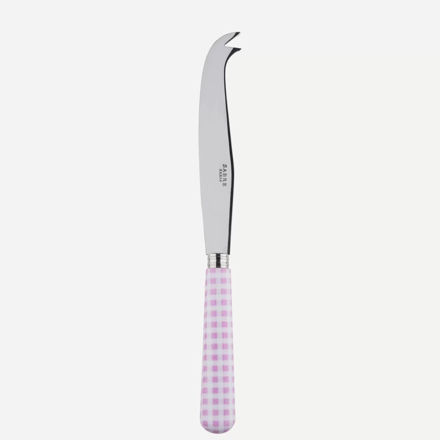 Sabre Paris Cheese Knife>Gingham, Pink