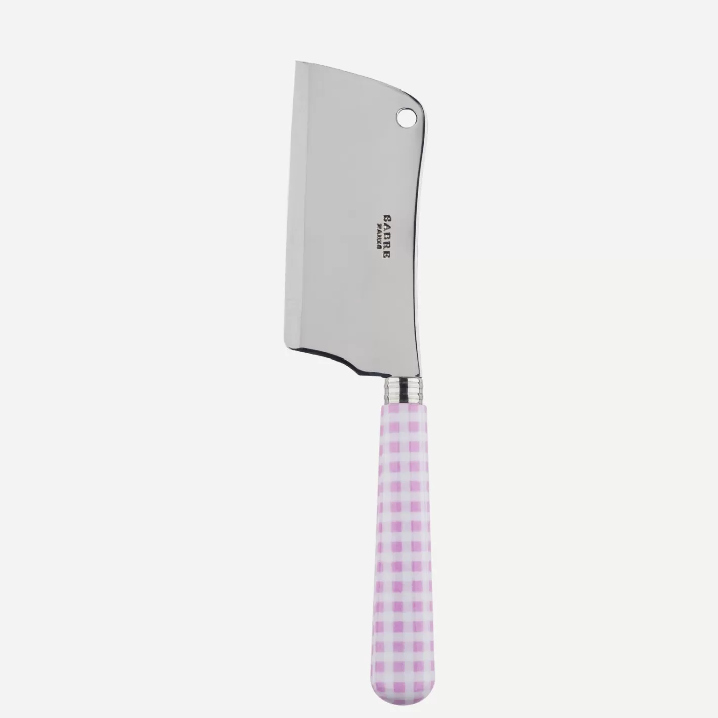 Sabre Paris Cheese Cleaver>Gingham, Pink