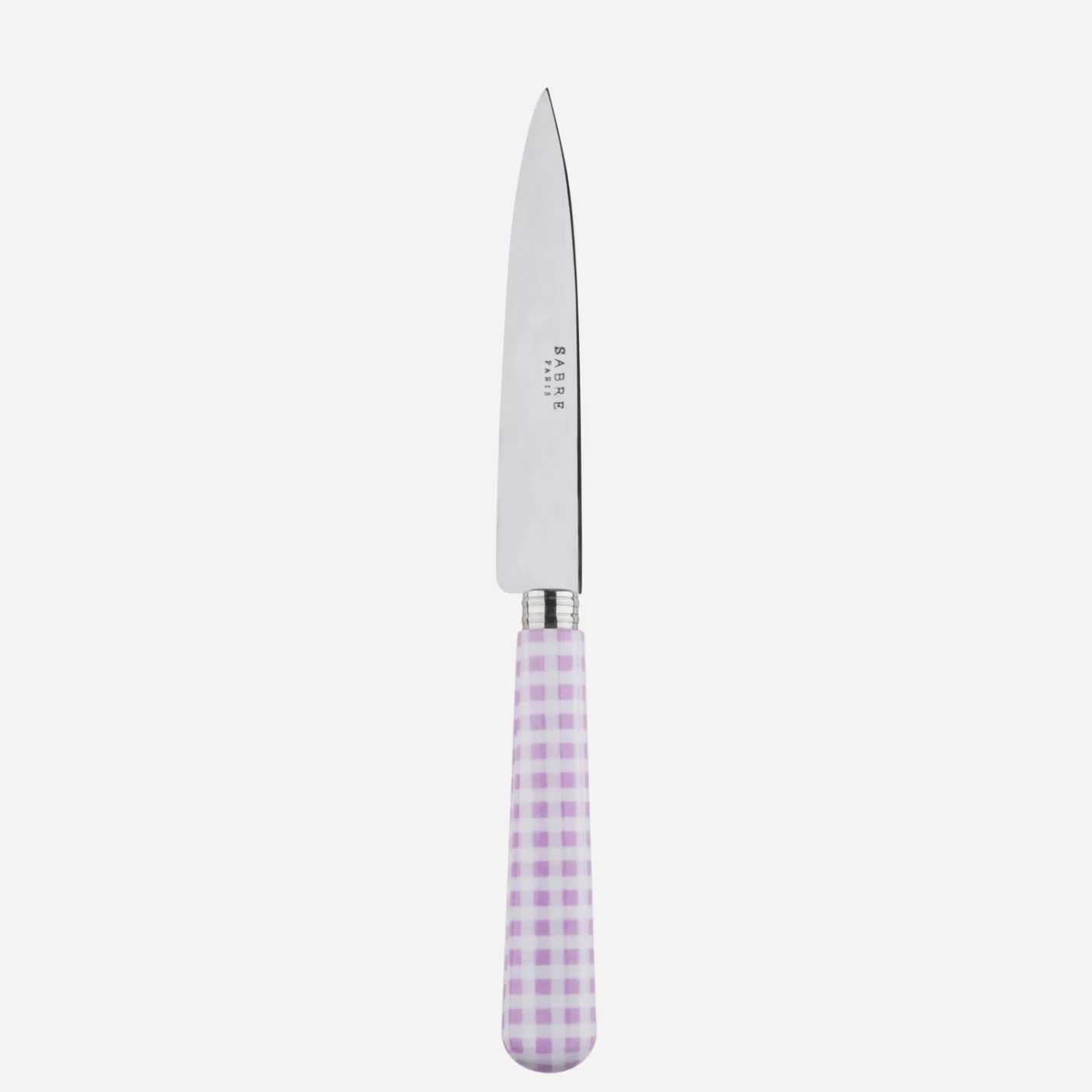 Sabre Paris Kitchen Knife>Gingham, Pink